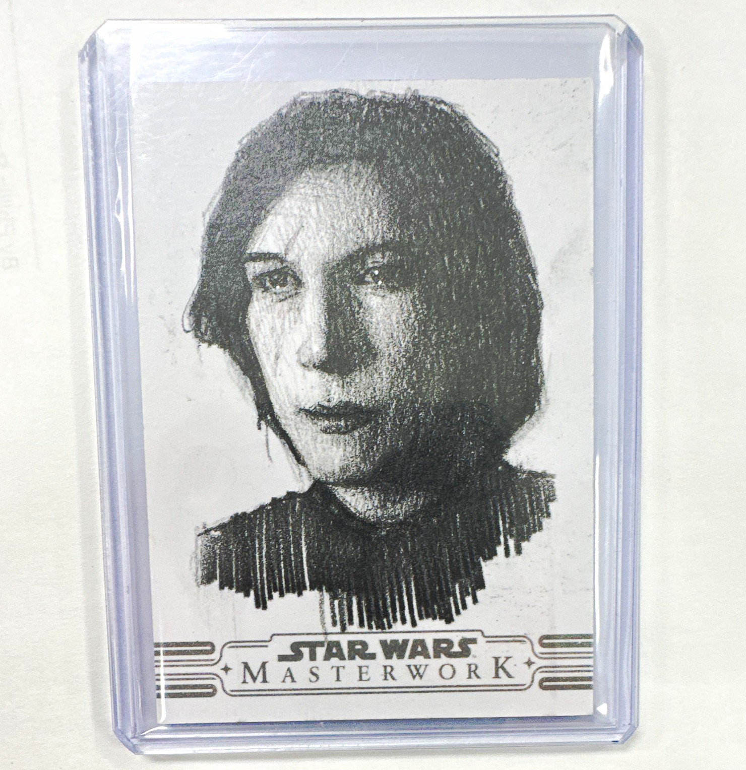 2025 Topps Star Wars Masterwork Kylo Ren Sketch by Andrew Fry 2025 Topps Star Wars Masterwork Kylo Ren Sketch by Andrew Fry