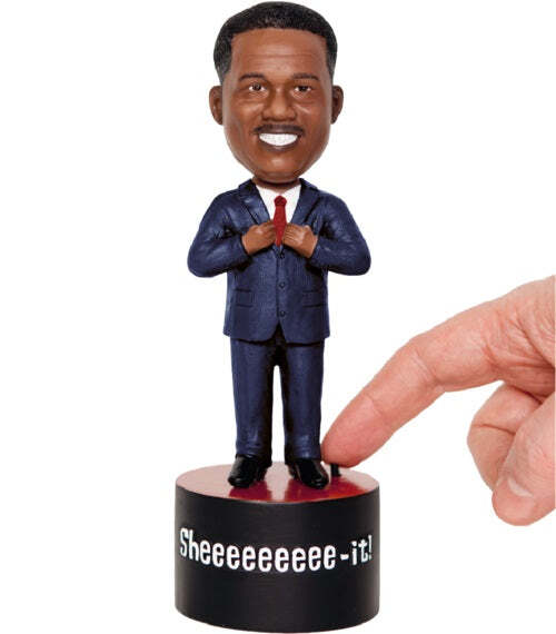 Isiah Whitlock Actor Talking 2018 Edition Navy Suit Bobblehead The Wire
