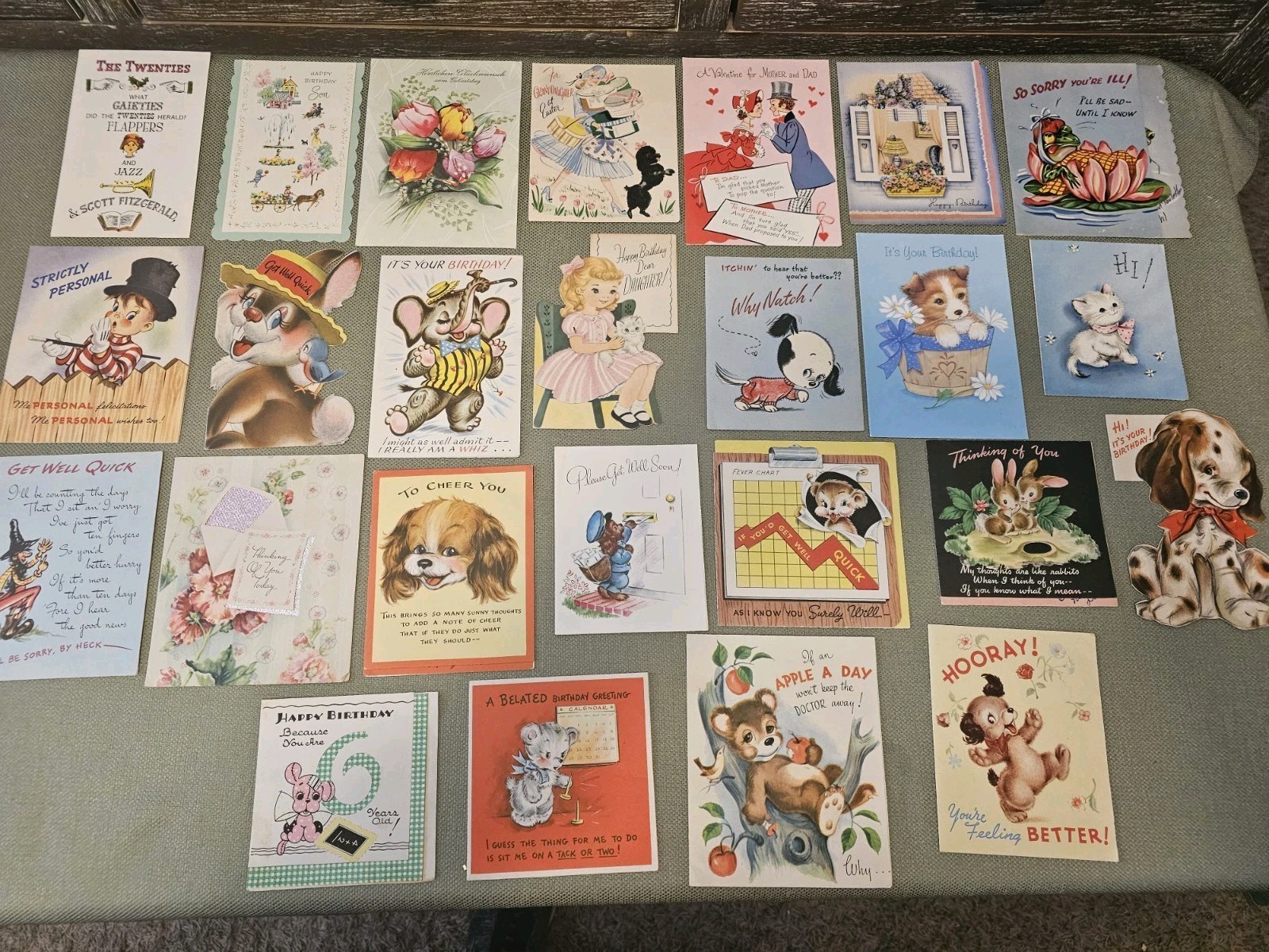 Lot Of 25 Vintage Greeting Cards Used All Occasion Ephemera Junk Journal Crafts Lot Of 25 Vintage Greeting Cards Used All Occasion Ephemera Junk Journal Crafts