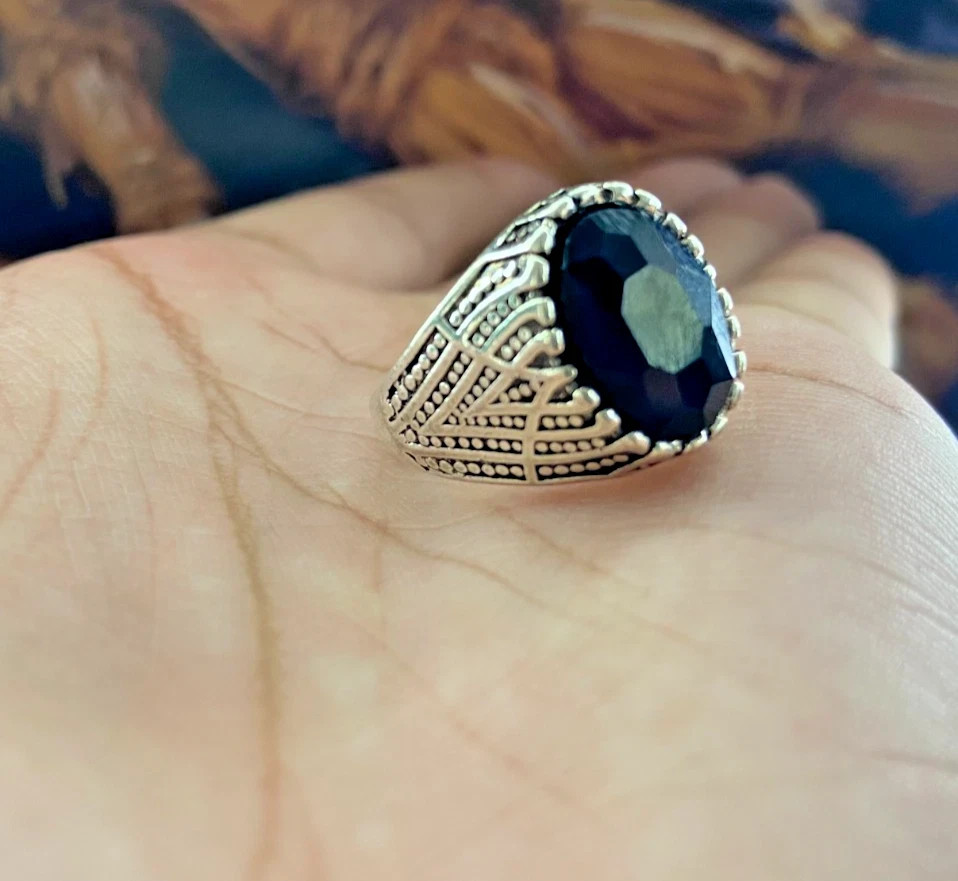 A++ Real Black Magical 9430 Spells Ring Wealth Lottery Money