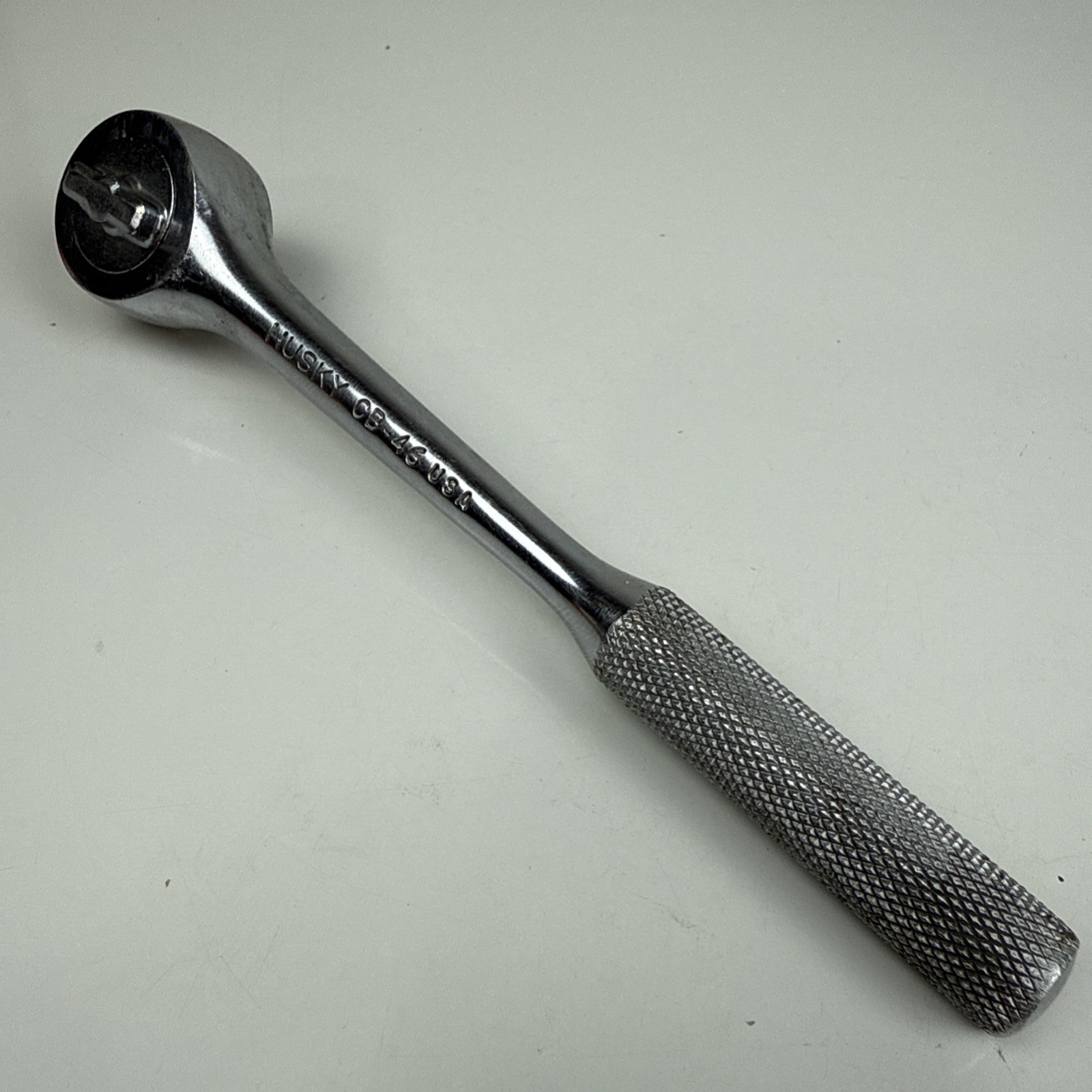 Vintage Rare Old HUSKY CB 46 MADE IN USA 3/8" Ratchet 7 3/8” Long