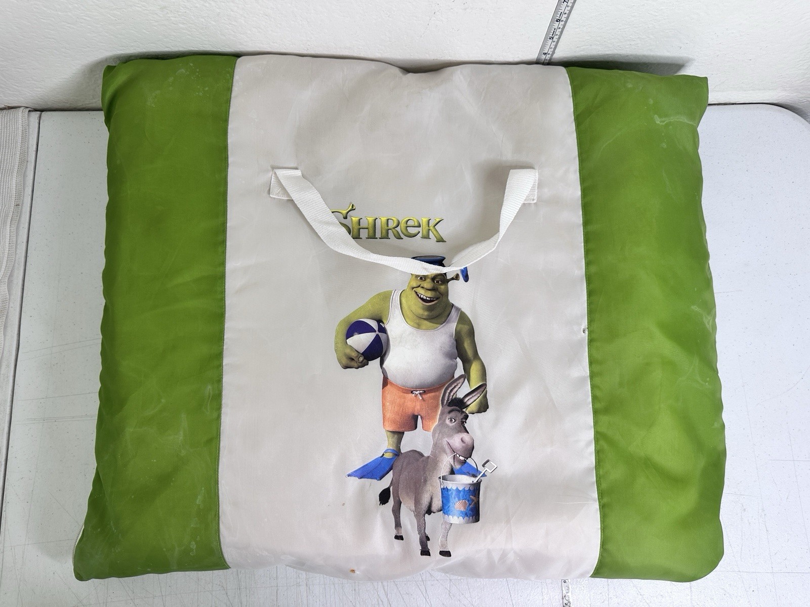 Shrek 2 Frito Lay Promotional Beach Tote Picnic Blanket Folding Zip Carry Bag Shrek 2 Frito Lay Promotional Beach Tote Picnic Blanket Folding Zip Carry Bag