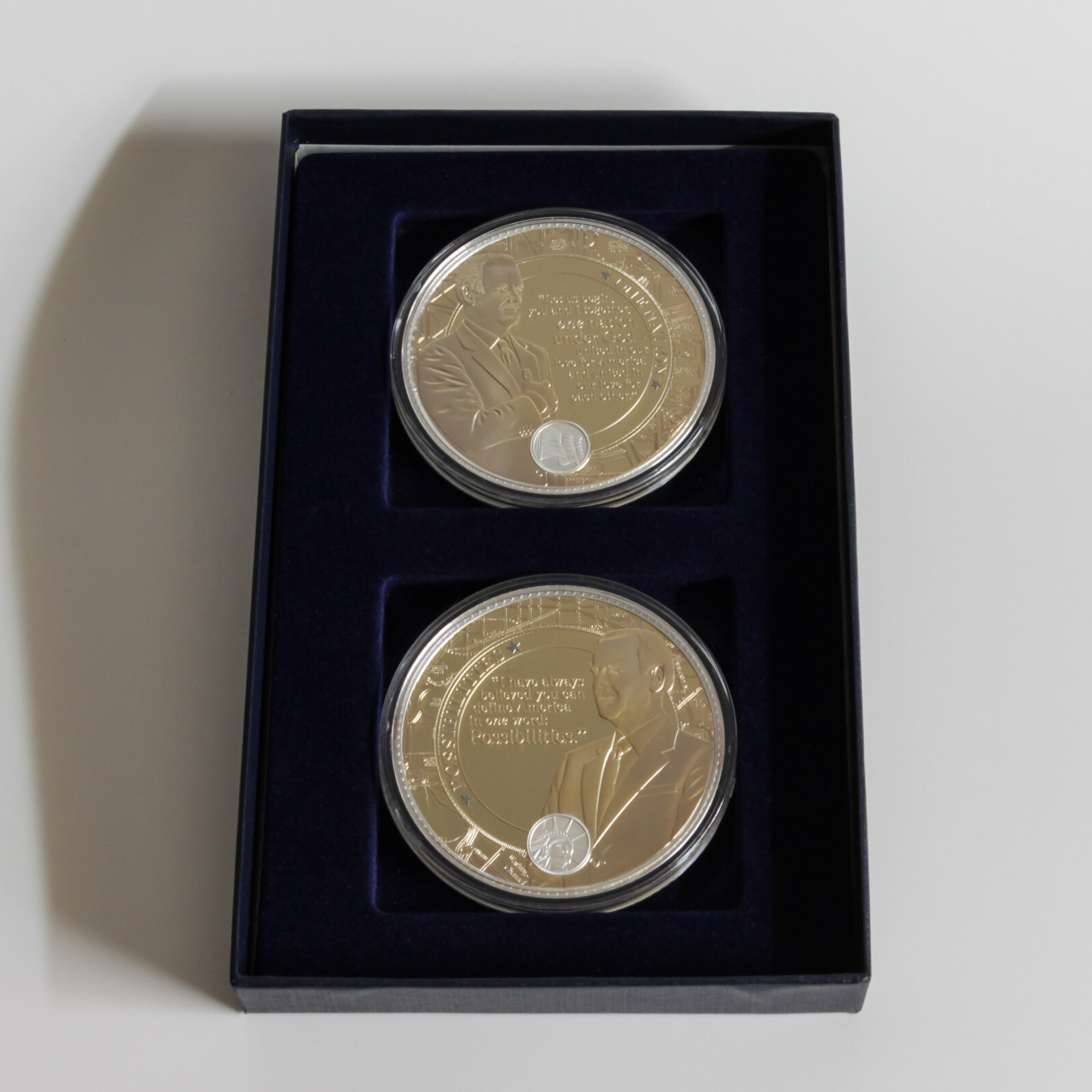 President Joe R Biden Vision for America 70mm Commemorative Proof Coins w/COA President Joe R Biden Vision for America 70mm Commemorative Proof Coins w/COA