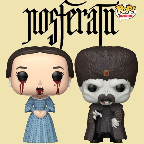 Funko Pop Nosferatu Count Orlok #1921 & Ellen Hutter #1920 Funko Pop Nosferatu Count Orlok #1921 & Ellen Hutter #1920