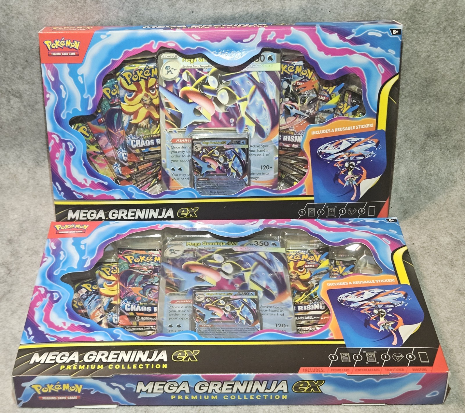 Mega Greninja ex Premium Collection Promo Pokemon Cards English Sealed New Mega Greninja ex Premium Collection Promo Pokemon Cards English Sealed New