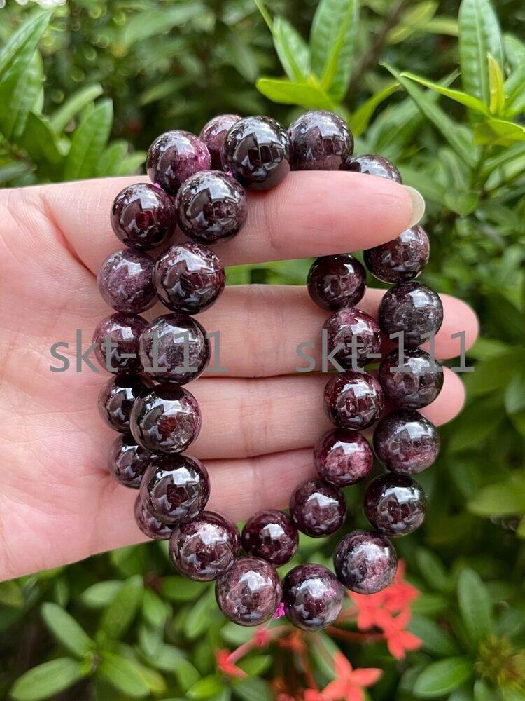 Grade A++ Garnet Crystal Bead Bracelet 9-10mm Genuine Garnet Gemstone Bracelet Grade A++ Garnet Crystal Bead Bracelet 9-10mm Genuine Garnet Gemstone Bracelet