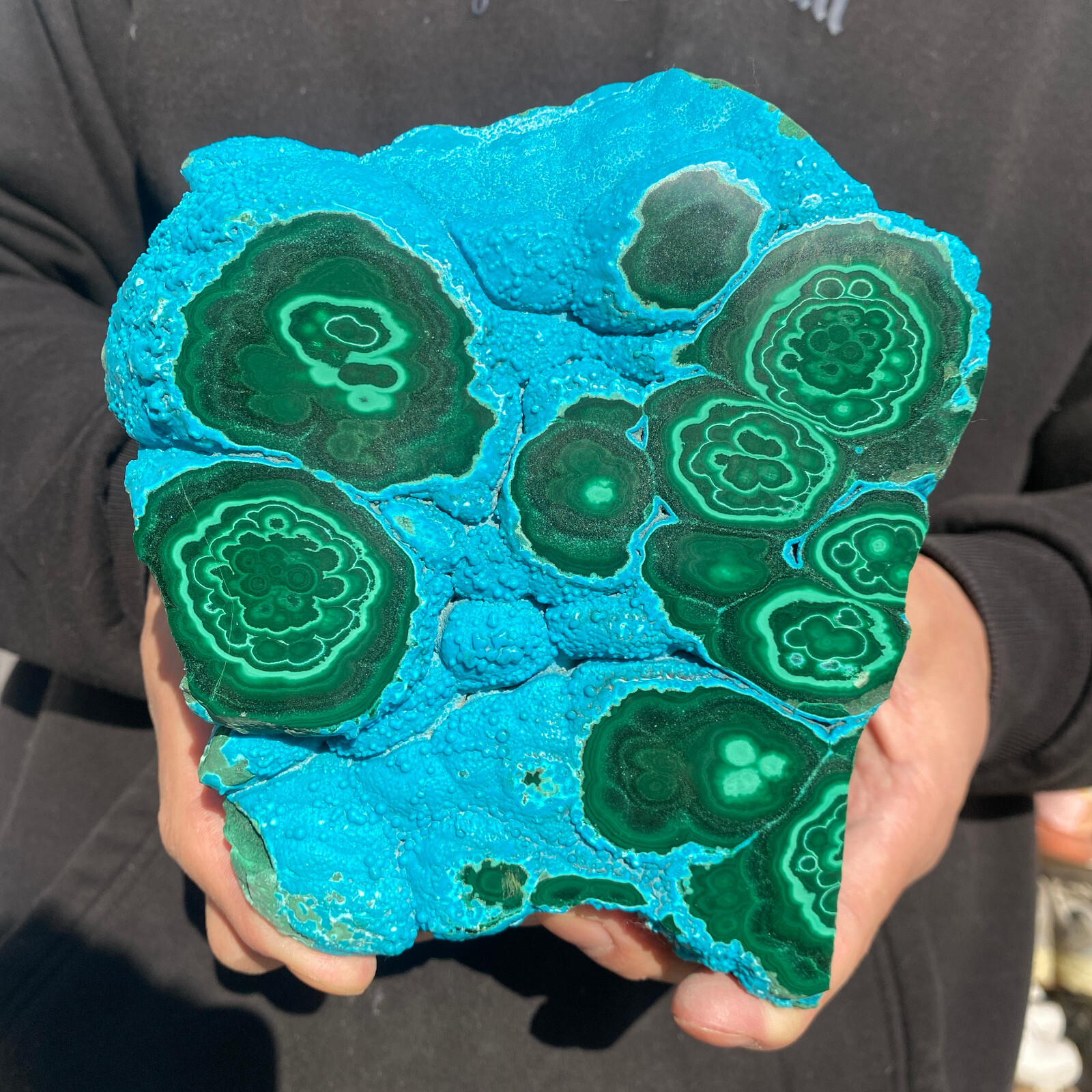 5.8LB Rare Natural Beautiful Chrysocolla/Malachite Crystal Gem Mineral Specimen 5.8LB Rare Natural Beautiful Chrysocolla/Malachite Crystal Gem Mineral Specimen