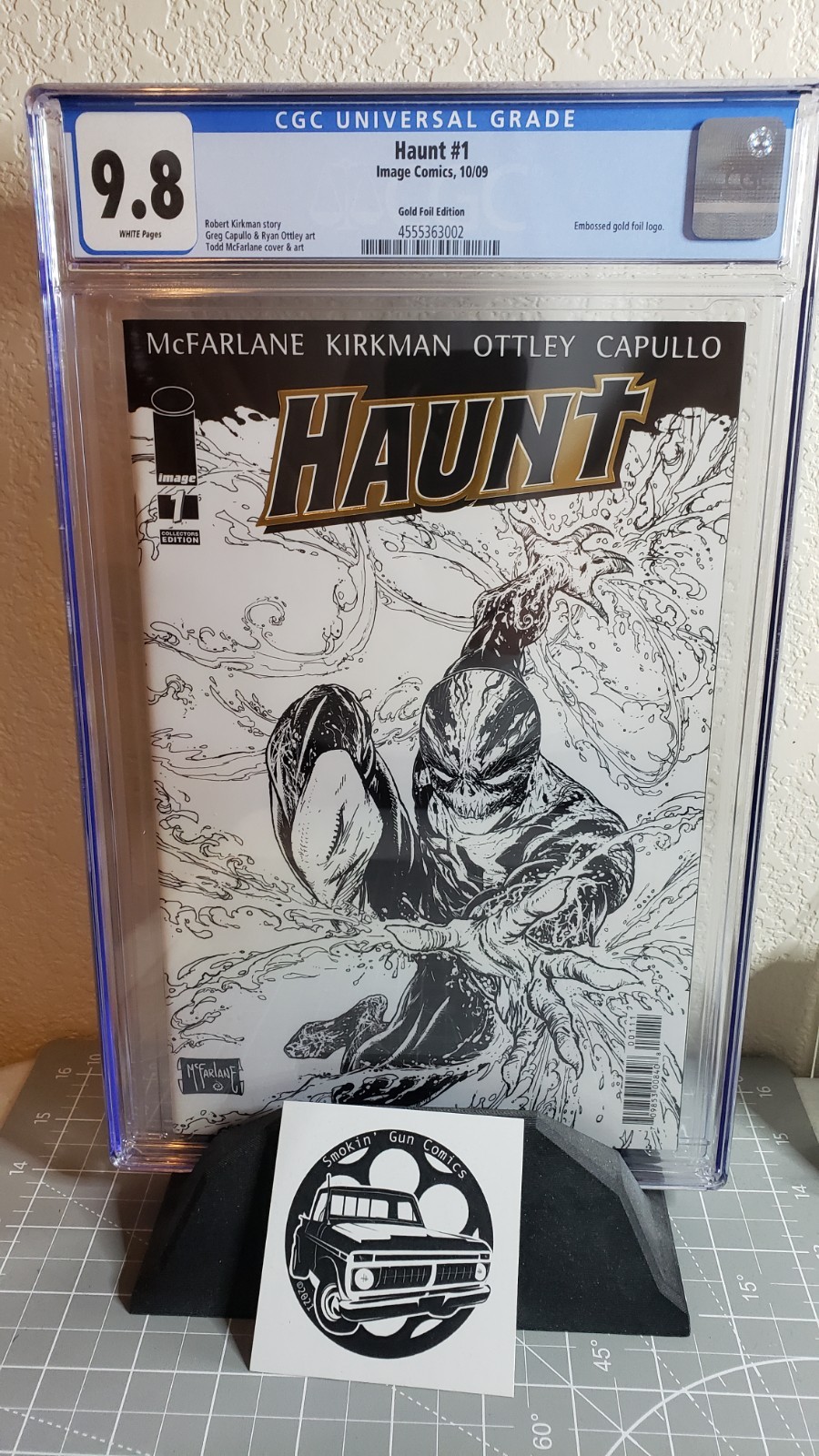 Haunt 1 McFarlane CGC 9.8 2009 Image Comics ๐ Rare HTF Gold Foil Edition Haunt 1 McFarlane CGC 9.8 2009 Image Comics ๐ Rare HTF Gold Foil Edition