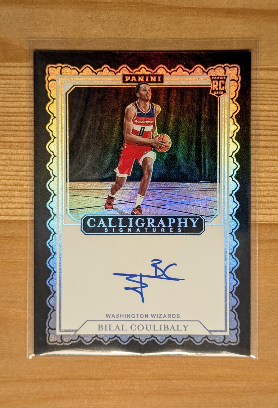 Panini 2023-24 Calligraphy Signatures Bilal Coulibaly RC Auto CAL-BLC Panini 2023-24 Calligraphy Signatures Bilal Coulibaly RC Auto CAL-BLC