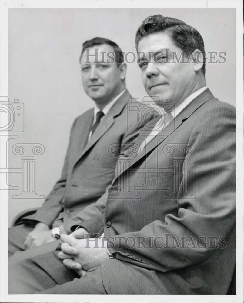 1979 Press Photo James Stanton and B. L. Smith at Phoenix Arizona Federal court