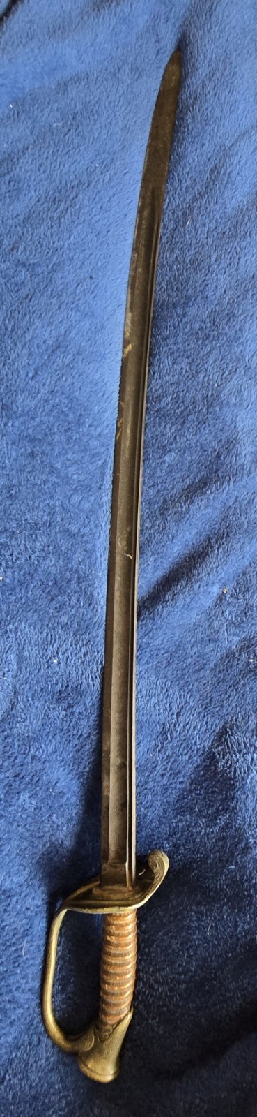 Mid-19th-century GERMANIC Central European brass-hilted Officer Sword Civil War? Mid-19th-century GERMANIC Central European brass-hilted Officer Sword Civil War?
