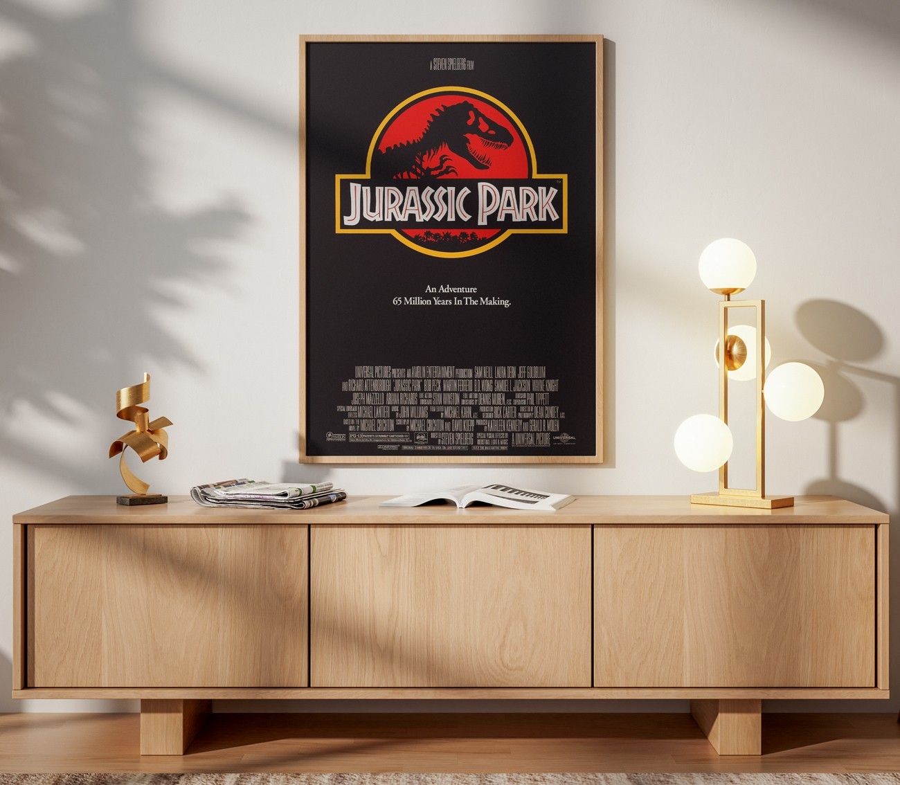 Jurassic Park - Steven Spielberg - Movie Poster Poster A3