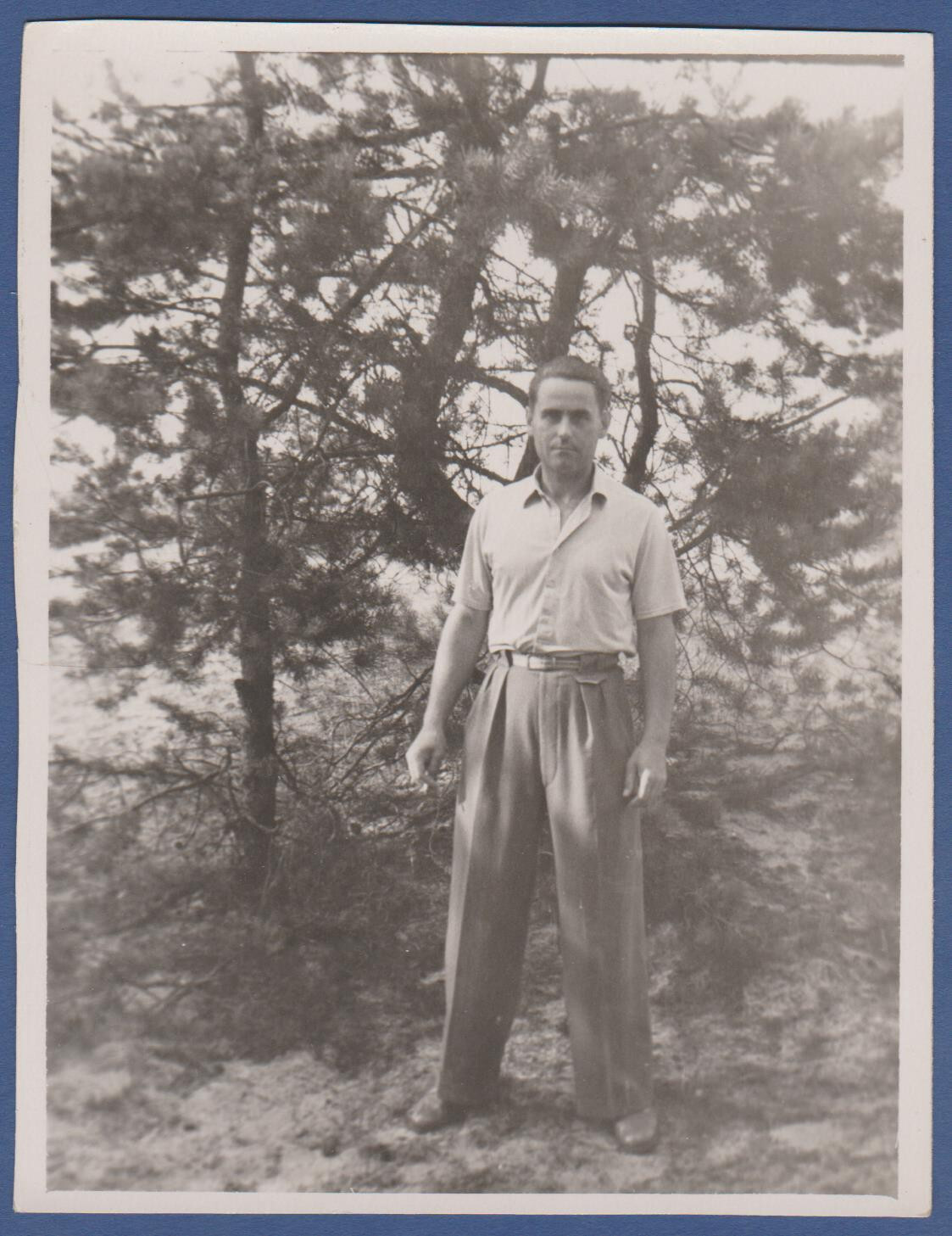 Handsome Young Man Pretty Guy Near the Tree Soviet Vintage Photo USSR Handsome Young Man Pretty Guy Near the Tree Soviet Vintage Photo USSR