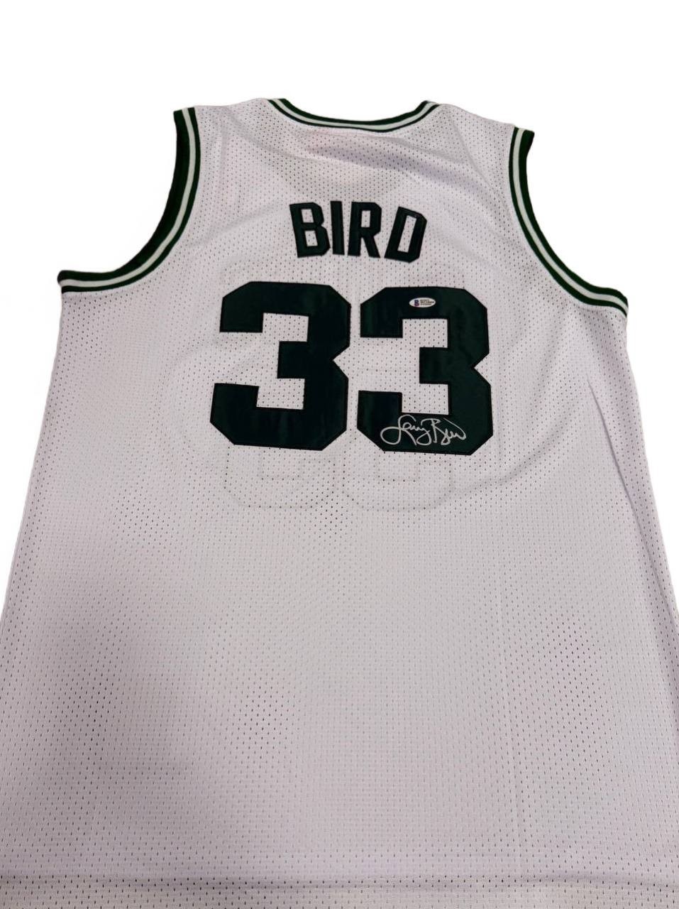 Larry Bird #33 Autographed NBA Jersey CELTICS Beckett COA Larry Bird #33 Autographed NBA Jersey CELTICS Beckett COA