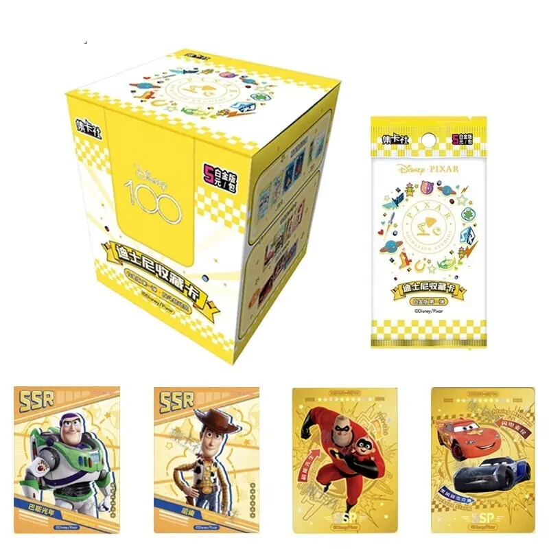 Card Fun Disney Pixar 100 Collection Trading Cards 20 Pack Booster Box New Card Fun Disney Pixar 100 Collection Trading Cards 20 Pack Booster Box New