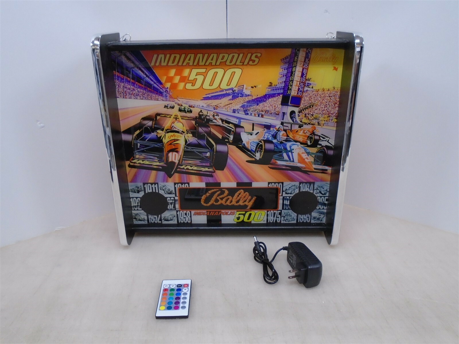Bally Indianapolis 500 Pinball Head LED Display light box Bally Indianapolis 500 Pinball Head LED Display light box