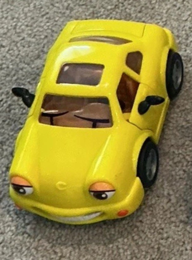 Vintage 1998 The Chevron Cars Collectible Toy Tina Turbo No. 12 USED Vintage 1998 The Chevron Cars Collectible Toy Tina Turbo No. 12 USED