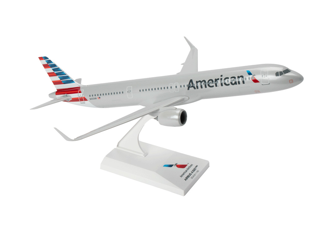 Skymarks SKR1022 American Airlines Airbus A321neo N400AN Desk 1/150 Jet Model Skymarks SKR1022 American Airlines Airbus A321neo N400AN Desk 1/150 Jet Model