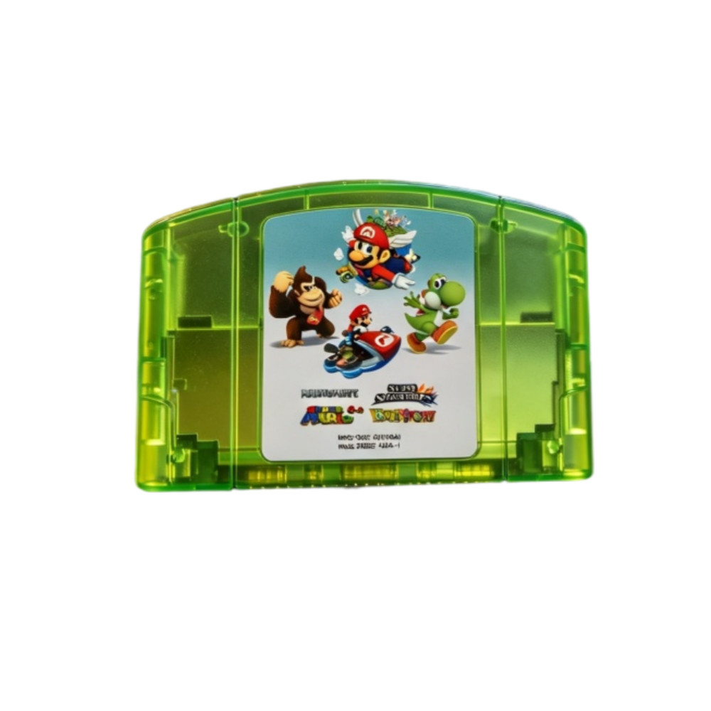 4 in 1 Super Mario Kart Cartridge For N64 Console US Version Fasting Shipping 4 in 1 Super Mario Kart Cartridge For N64 Console US Version Fasting Shipping