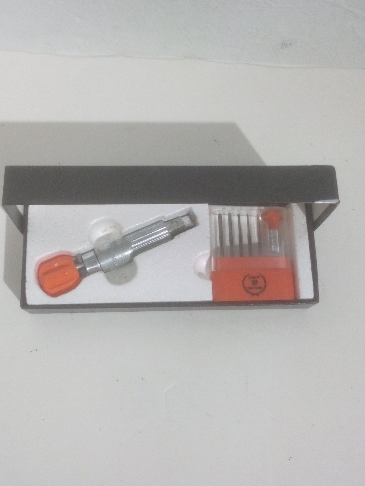 Vintage Cadillac Accessory Tool Kit Screwdrivers Ratchet Versa-tool Vintage Cadillac Accessory Tool Kit Screwdrivers Ratchet Versa-tool