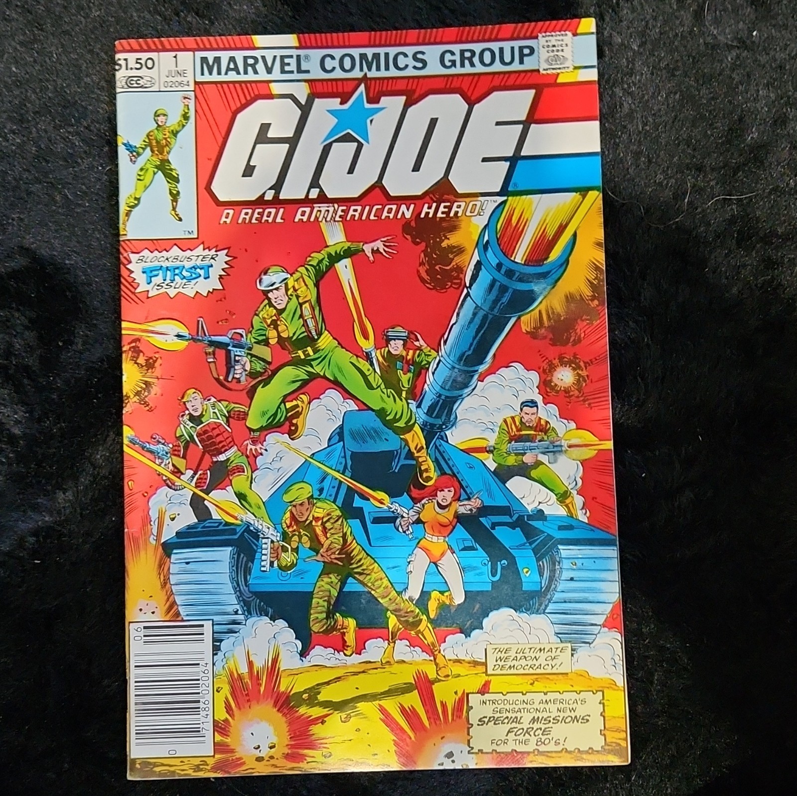 Marvel G.I. Joe: A Real American Hero #1 #2#60 1982 1st Ed 1st print Marvel G.I. Joe: A Real American Hero #1 #2#60 1982 1st Ed 1st print