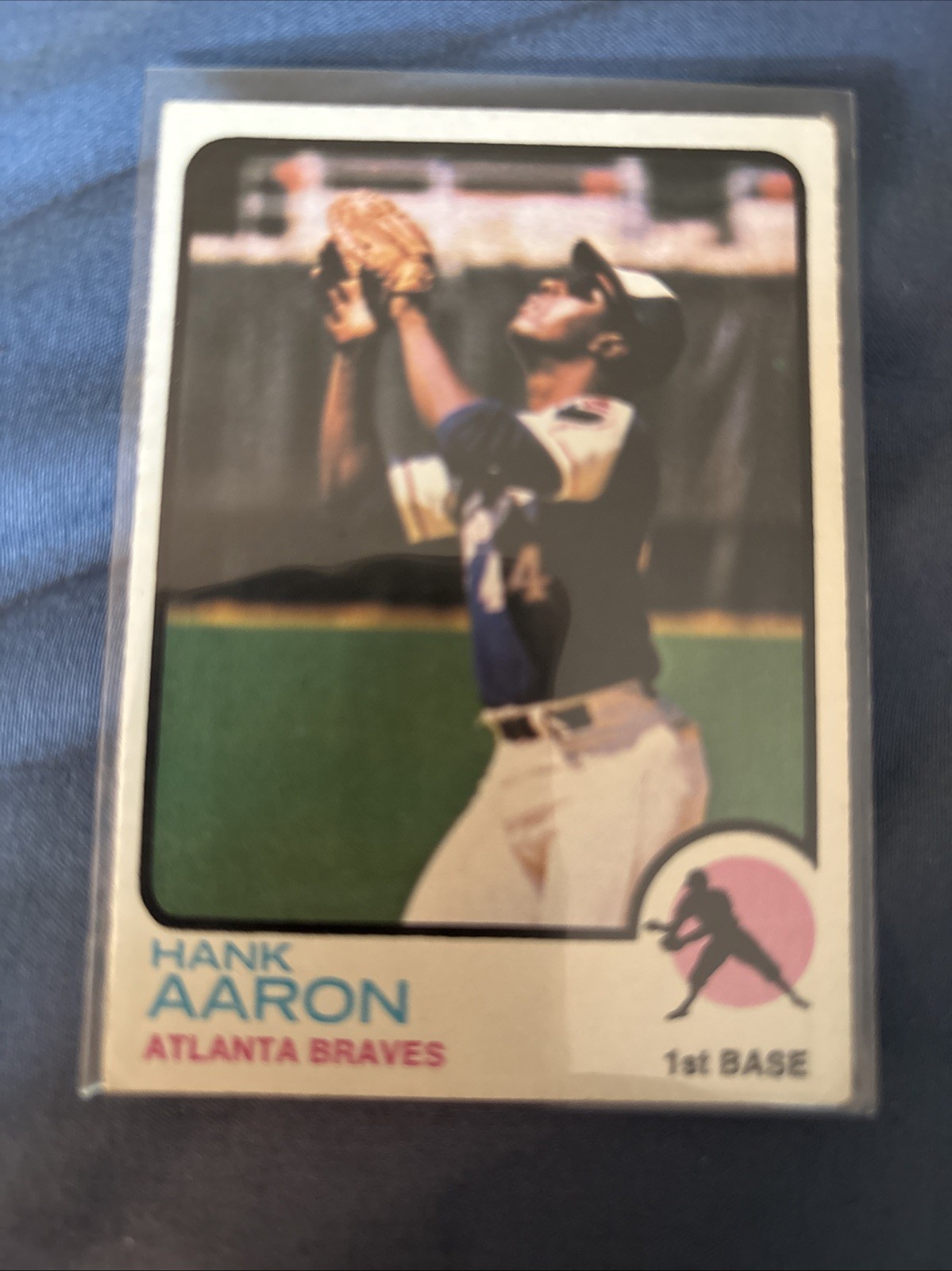 ✅1973 Topps Hank Aaron #100 Atlanta Braves HOF Centered🔥 ✅ ✅1973 Topps Hank Aaron #100 Atlanta Braves HOF Centered🔥 ✅
