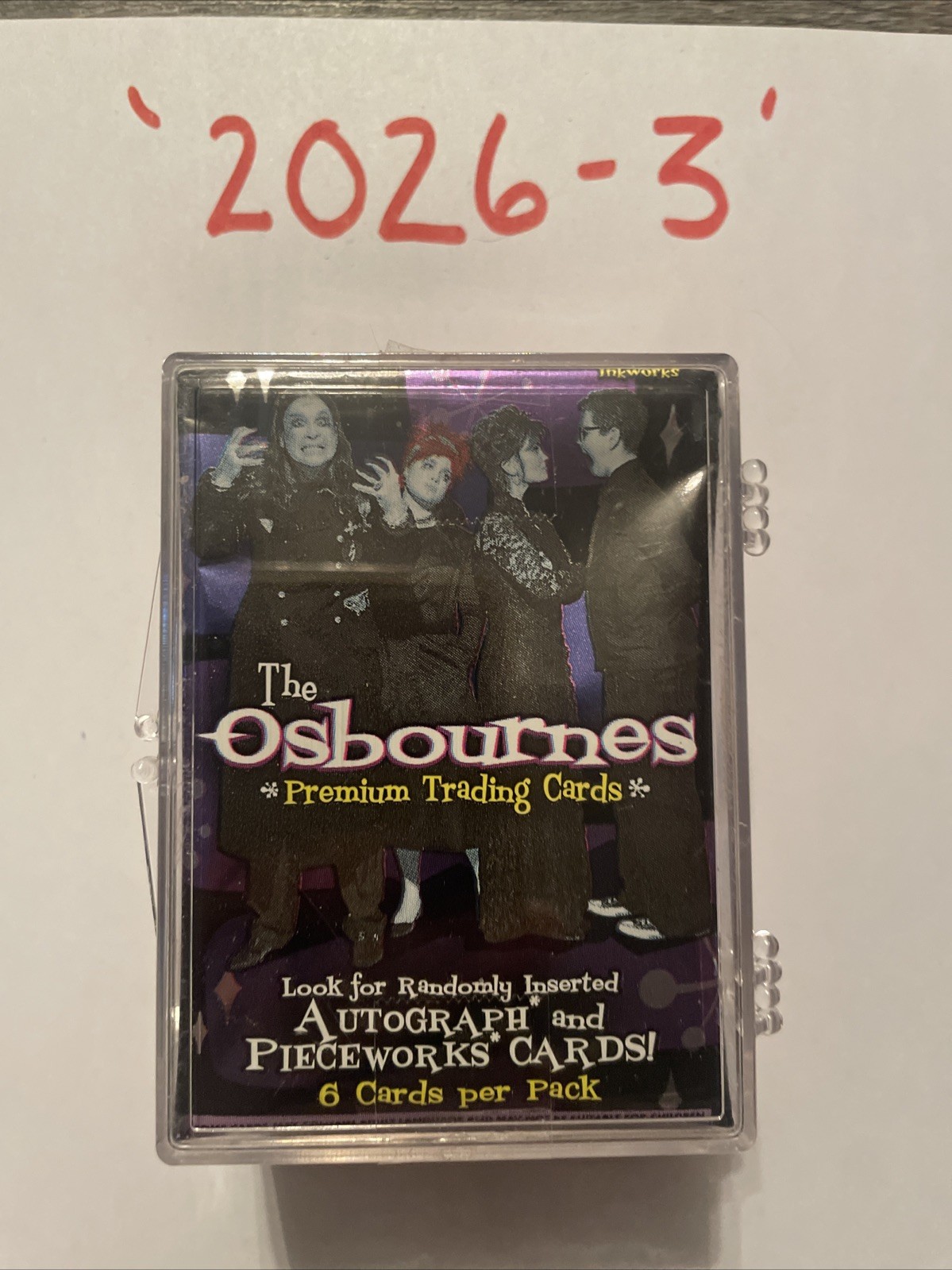 Inkworks - The Osbournes Complete Base Card Set of 72 Premium Trading Cards 2002 Inkworks - The Osbournes Complete Base Card Set of 72 Premium Trading Cards 2002