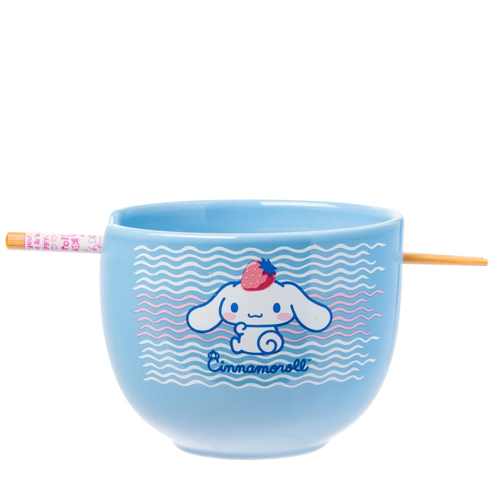 Silver Buffalo Sanrio Hello Kitty, Ramen Bowl with Chopsticks, 20oz Silver Buffalo Sanrio Hello Kitty, Ramen Bowl with Chopsticks, 20oz