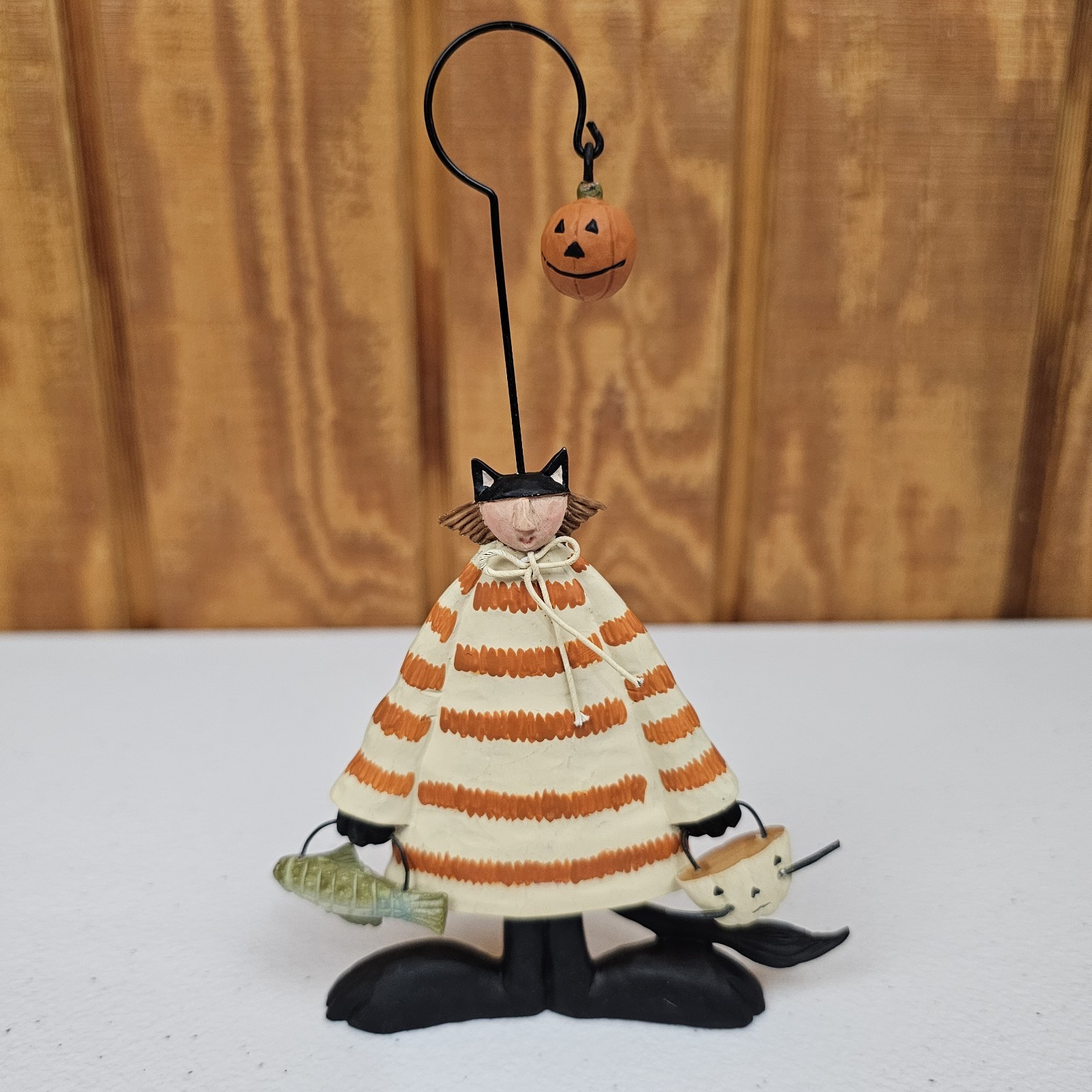 Williraye Studio Halloween Hanging Ornament Figurine Cat Costume Trick or Treat