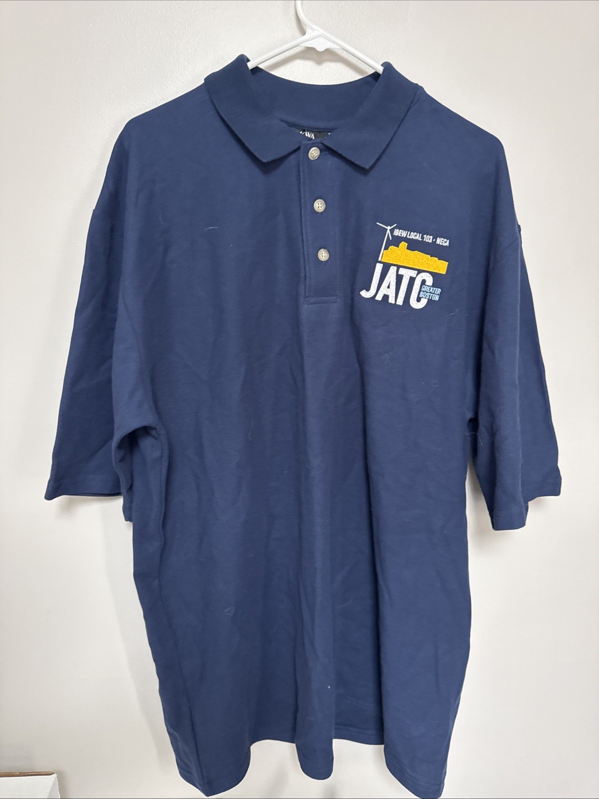 IBEW LOCAL 103 JATC Grand Reopening Polo Size Xl IBEW LOCAL 103 JATC Grand Reopening Polo Size Xl