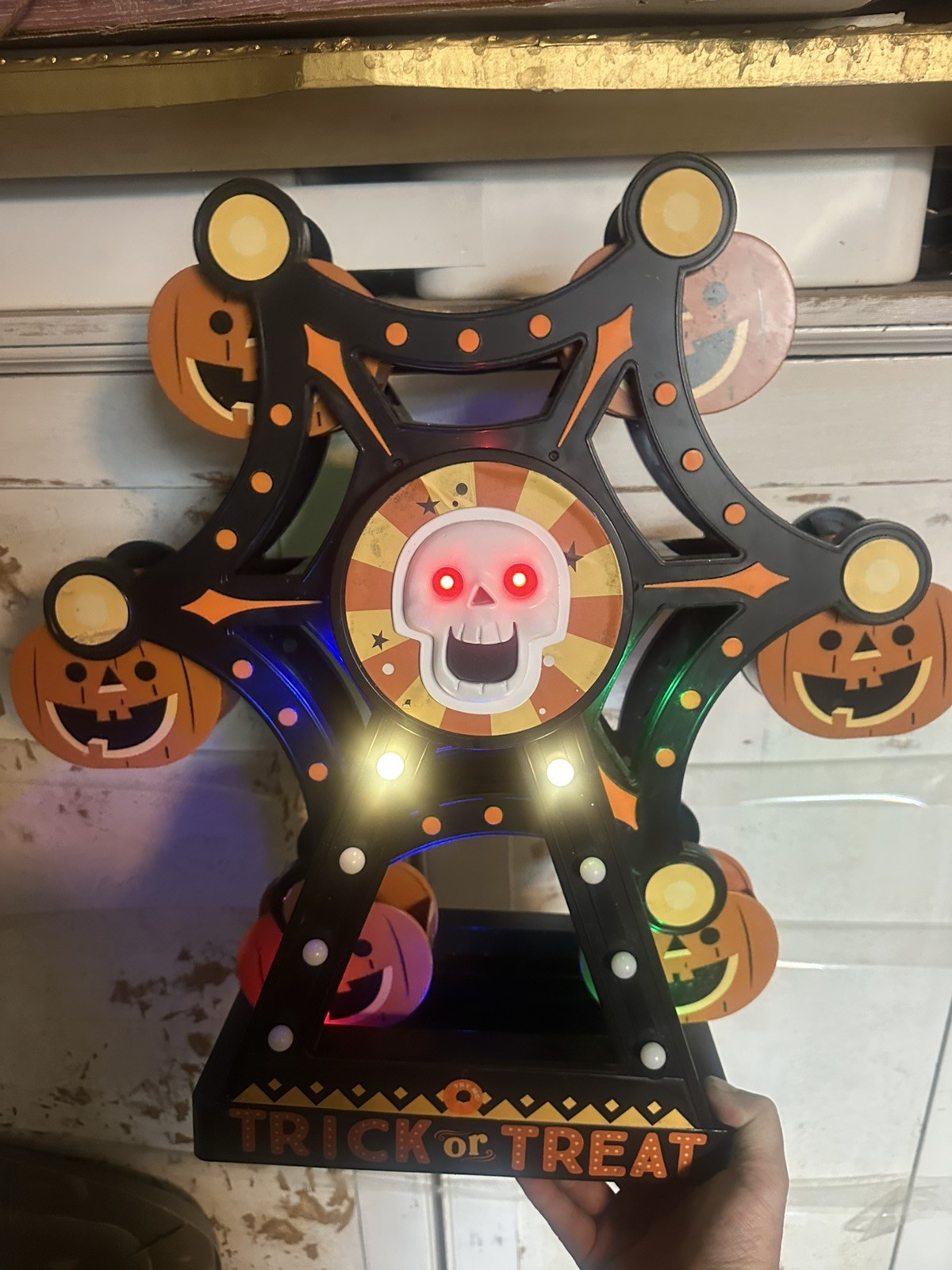 Target Hyde & Eek Halloween Trick Or Treat 20" Ferris Wheel Animated  Tested