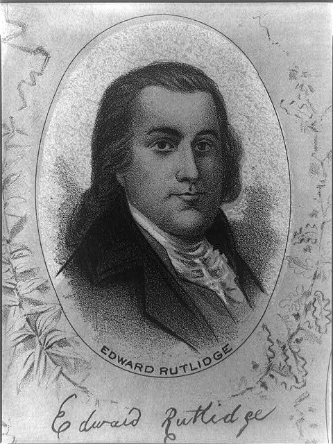Photo:Edward Rutledge c1876 Portrait Print Photo:Edward Rutledge c1876 Portrait Print