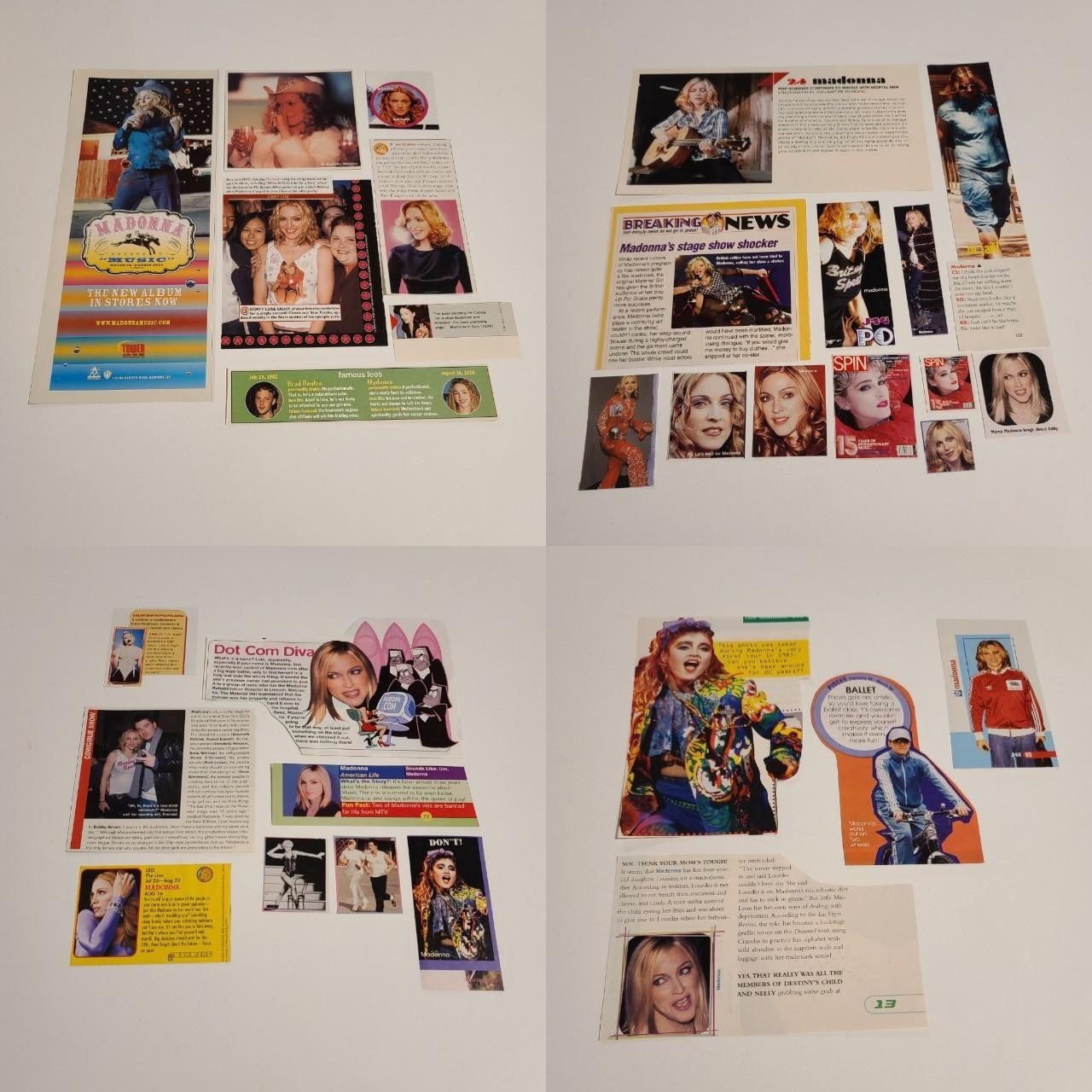 Madonna 25+ Clippings Madonna 25+ Clippings