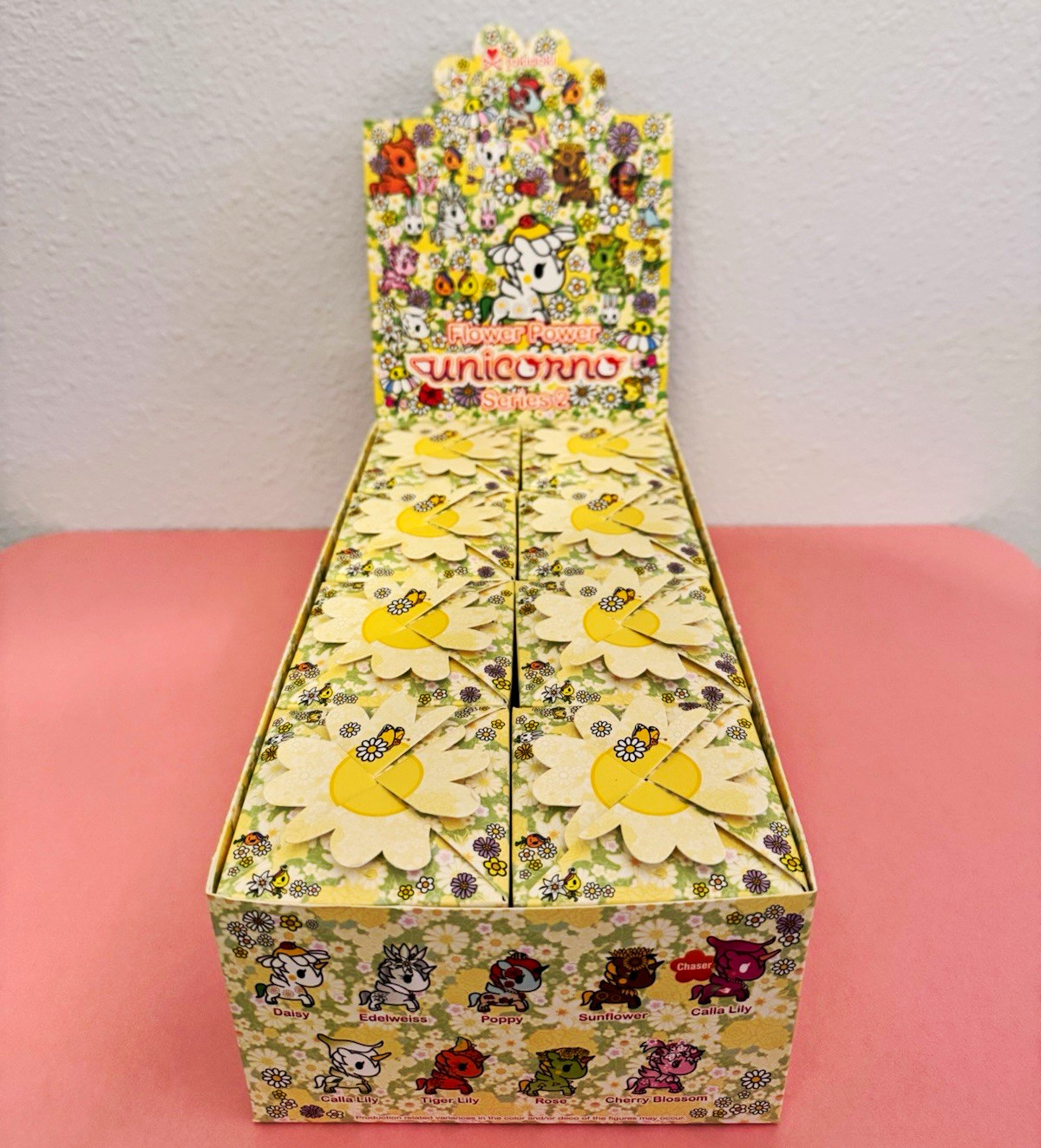 tokidoki Flower Power Unicorno Series 2 Sealed Blind Box Display Box FULL CASE tokidoki Flower Power Unicorno Series 2 Sealed Blind Box Display Box FULL CASE