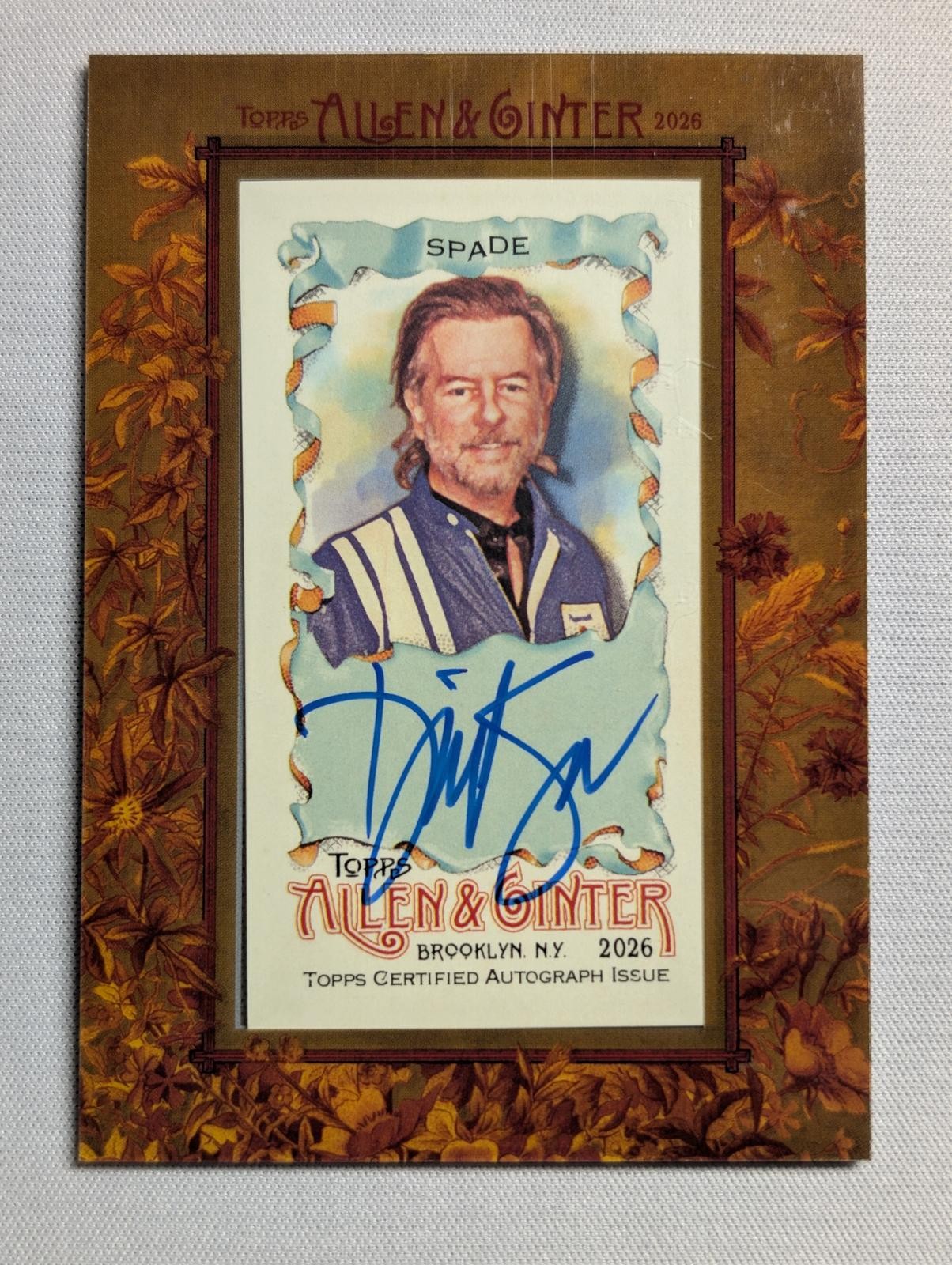 Topps 2026 Allen & Ginter David Spade Auto MA-DSP Topps 2026 Allen & Ginter David Spade Auto MA-DSP
