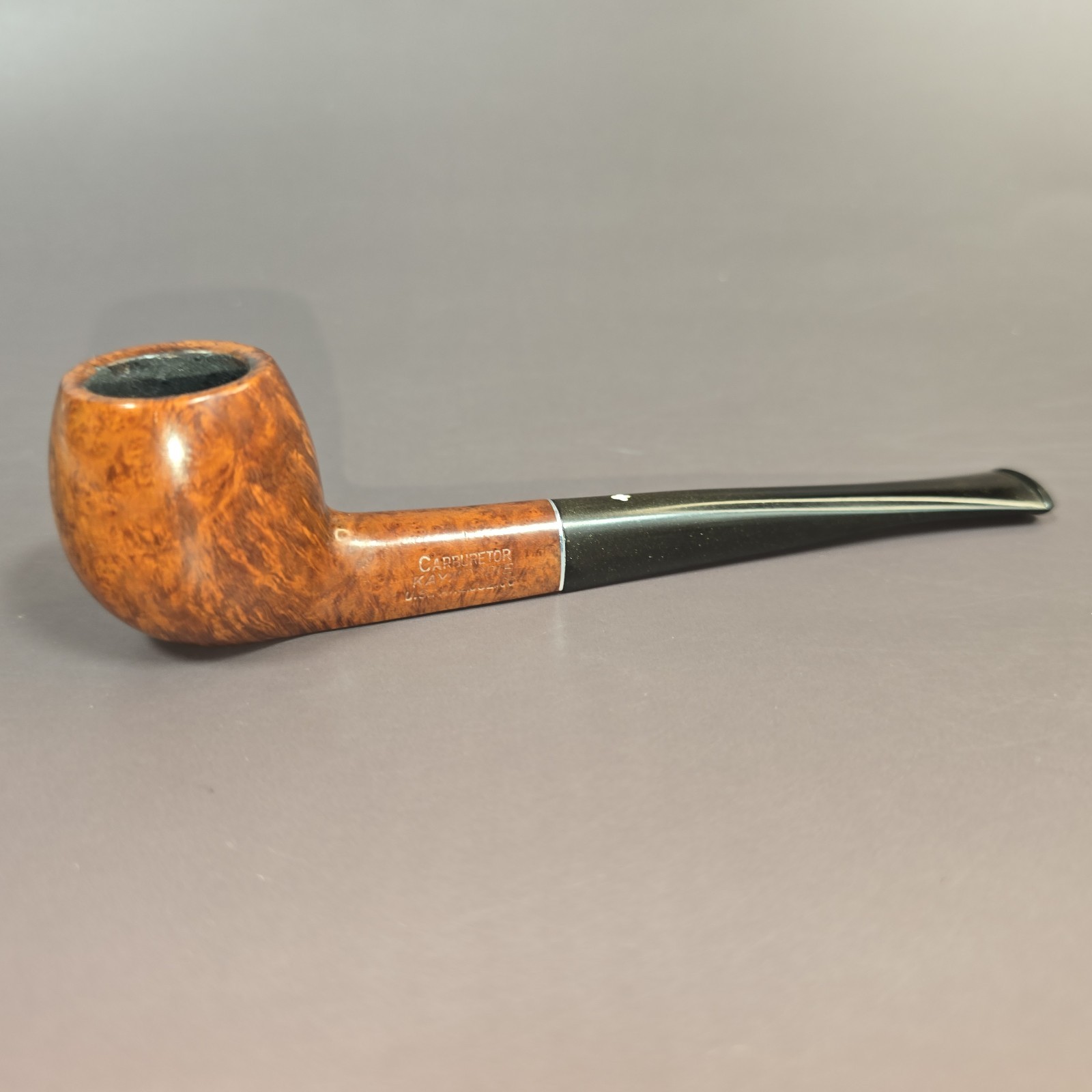 Kaywoodie Carburetor 88206 Patent Smooth Estate Briar Pipe With Dings Kaywoodie Carburetor 88206 Patent Smooth Estate Briar Pipe With Dings