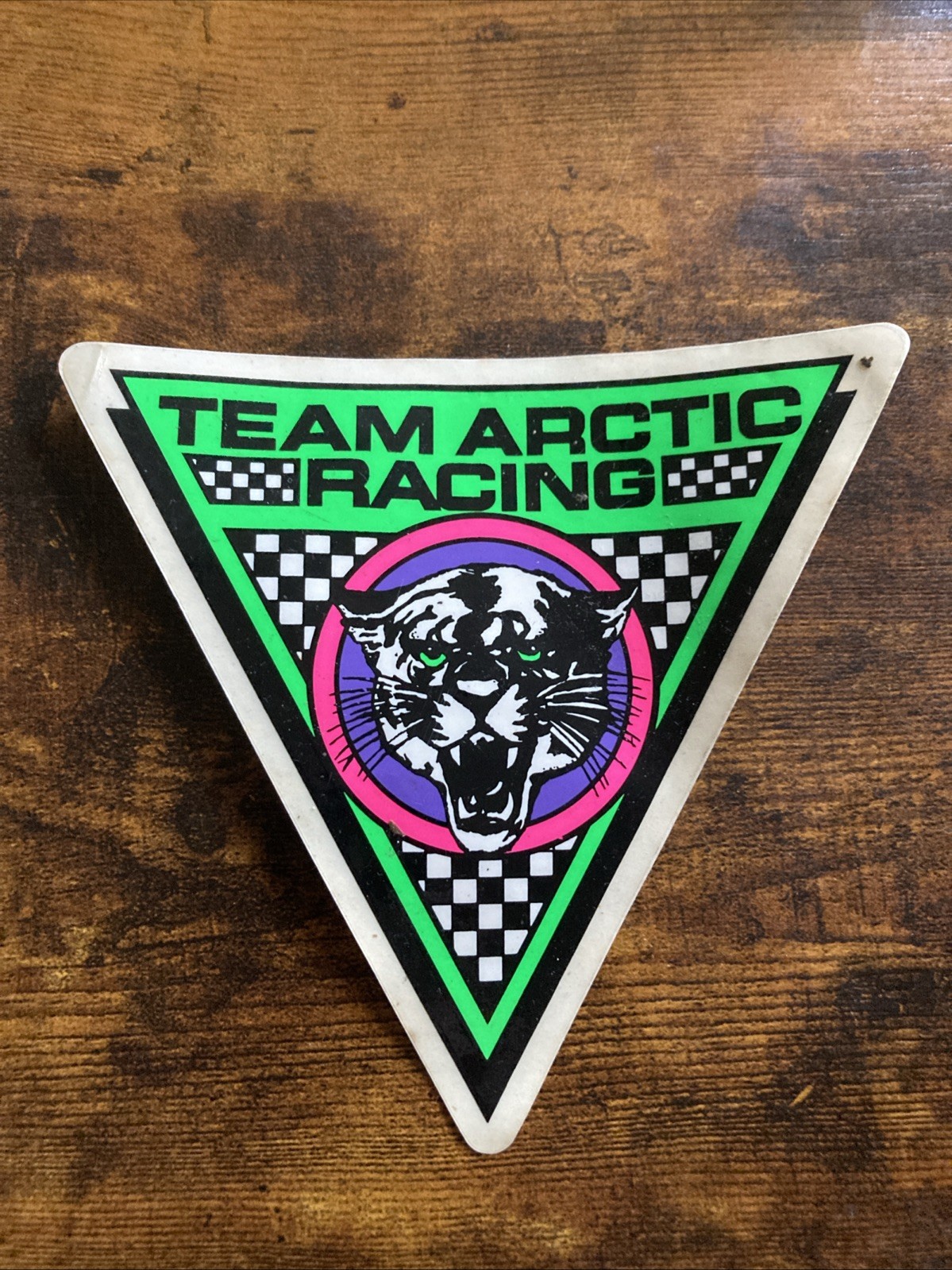 Team Arctic Racing Vintage Sticker Team Arctic Racing Vintage Sticker