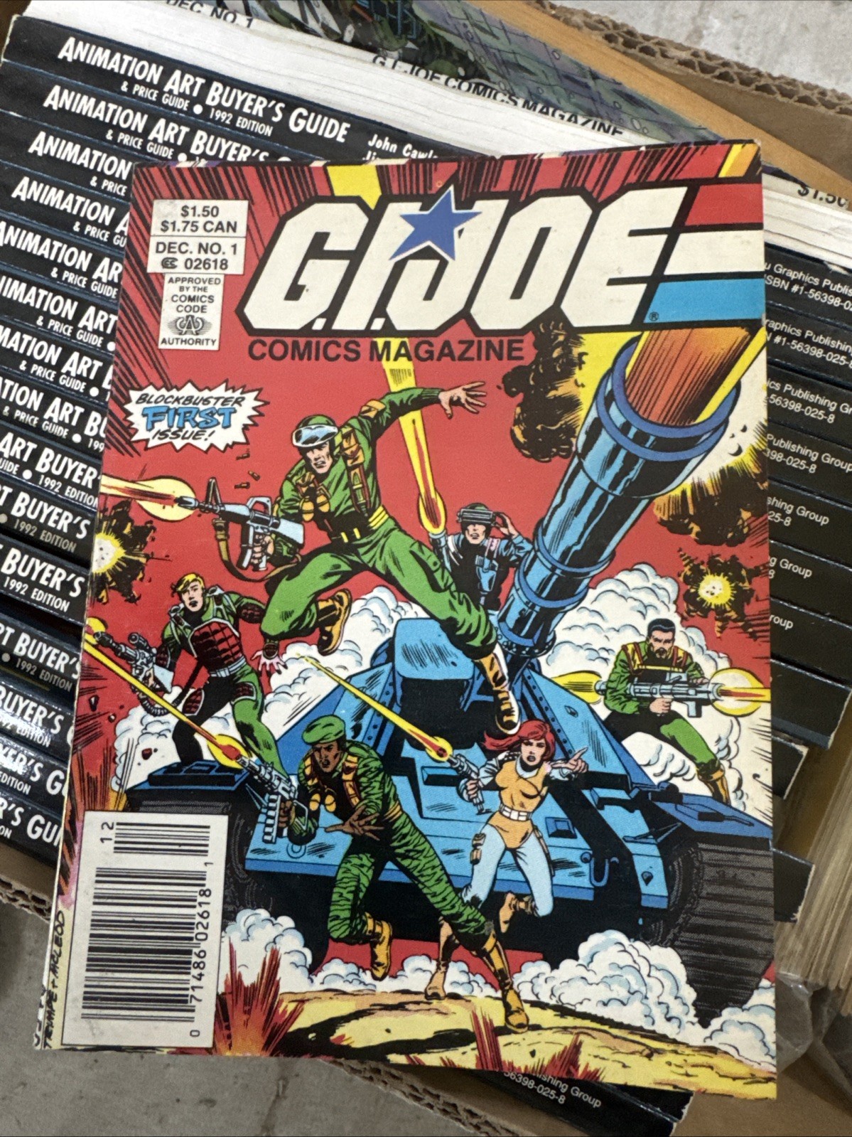 Vintage G.I.Joe #1 Dec Book
