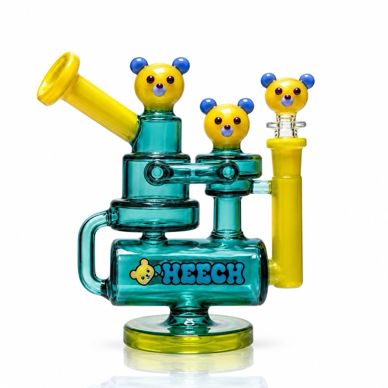 Cheech Glass 7 Inch Three Bears Water Pipe *USA* Cheech Glass 7 Inch Three Bears Water Pipe *USA*