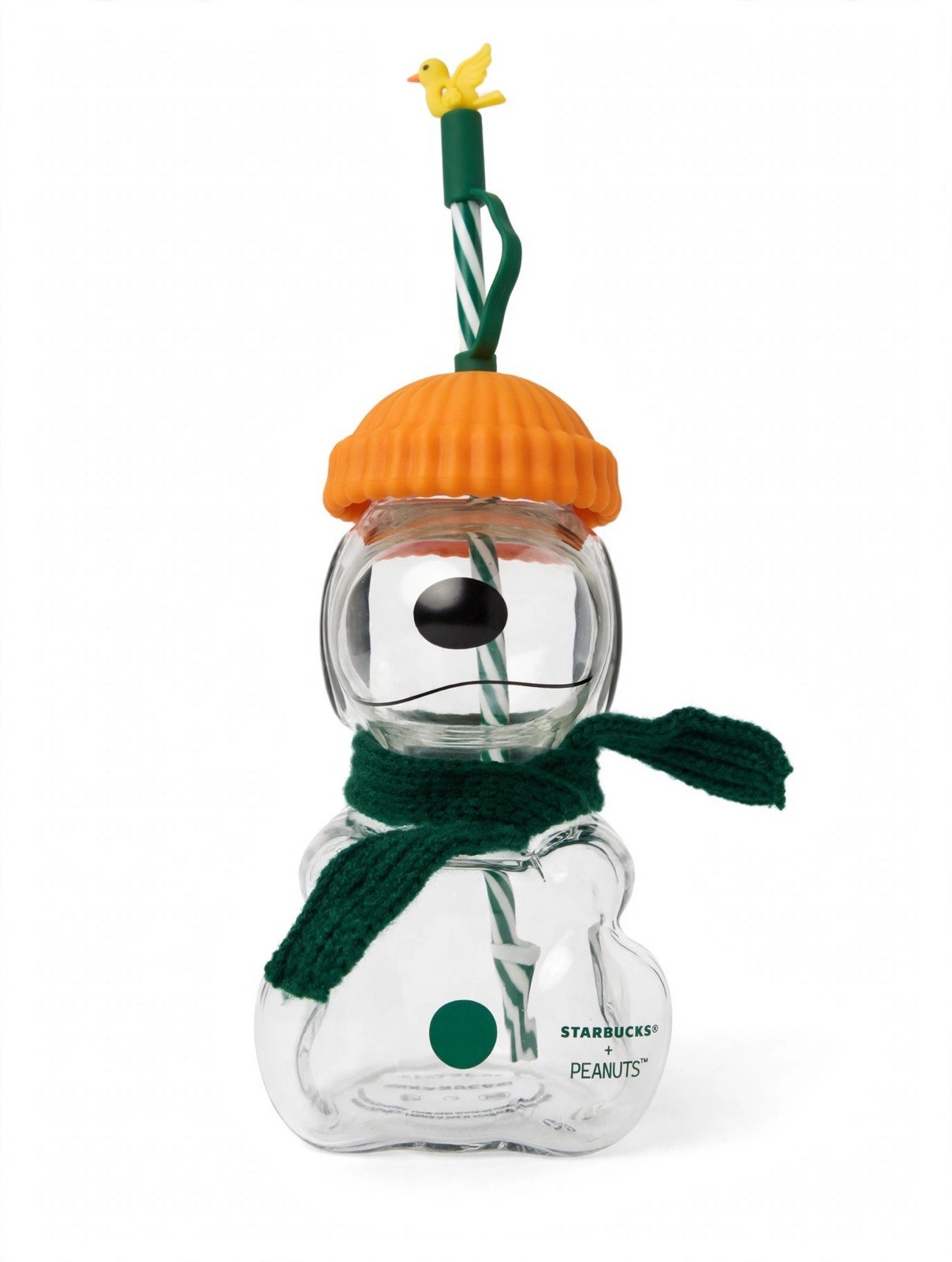 2026 Starbucks x Peanuts® Snoopy Clear Glass Cold Cup