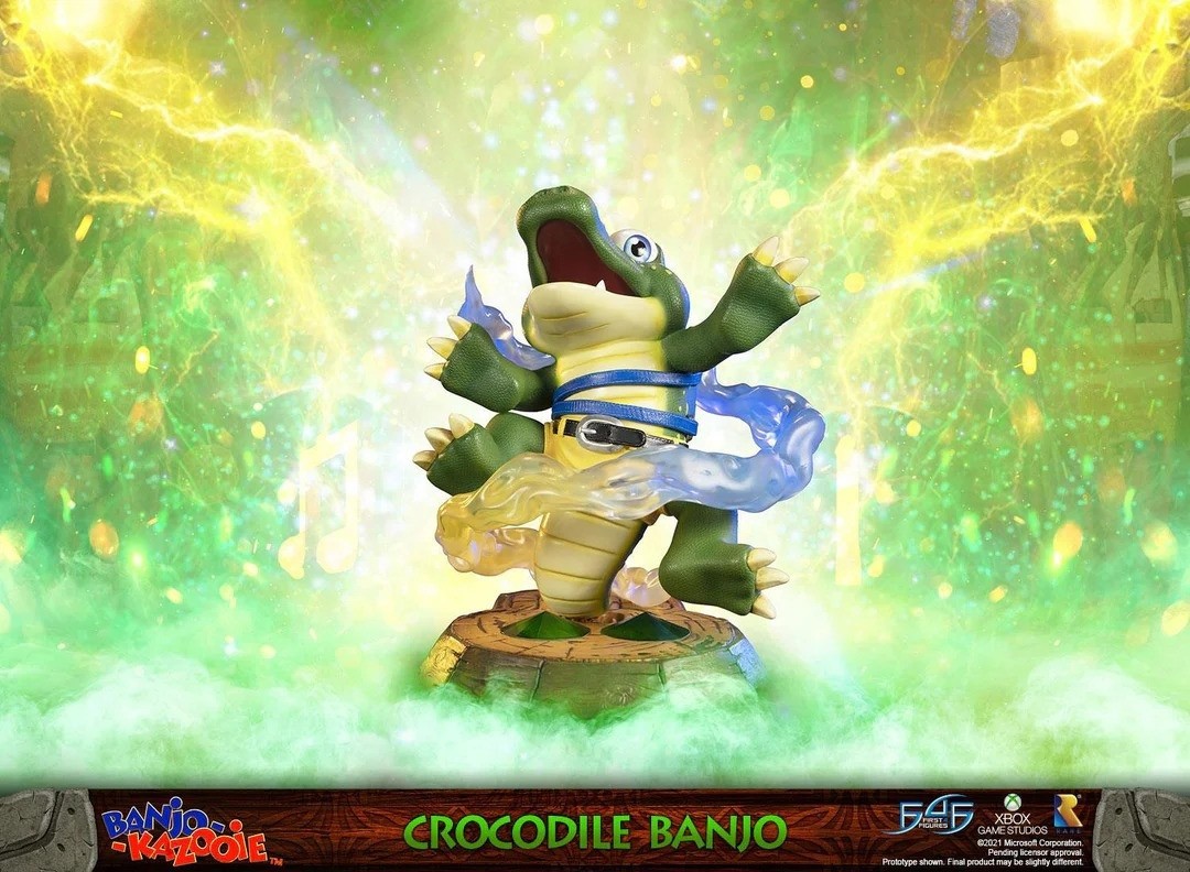 First 4 Figures Banjo Kazooie Crocodile Banjo Standard Edition 8.3" Resin Statue First 4 Figures Banjo Kazooie Crocodile Banjo Standard Edition 8.3" Resin Statue