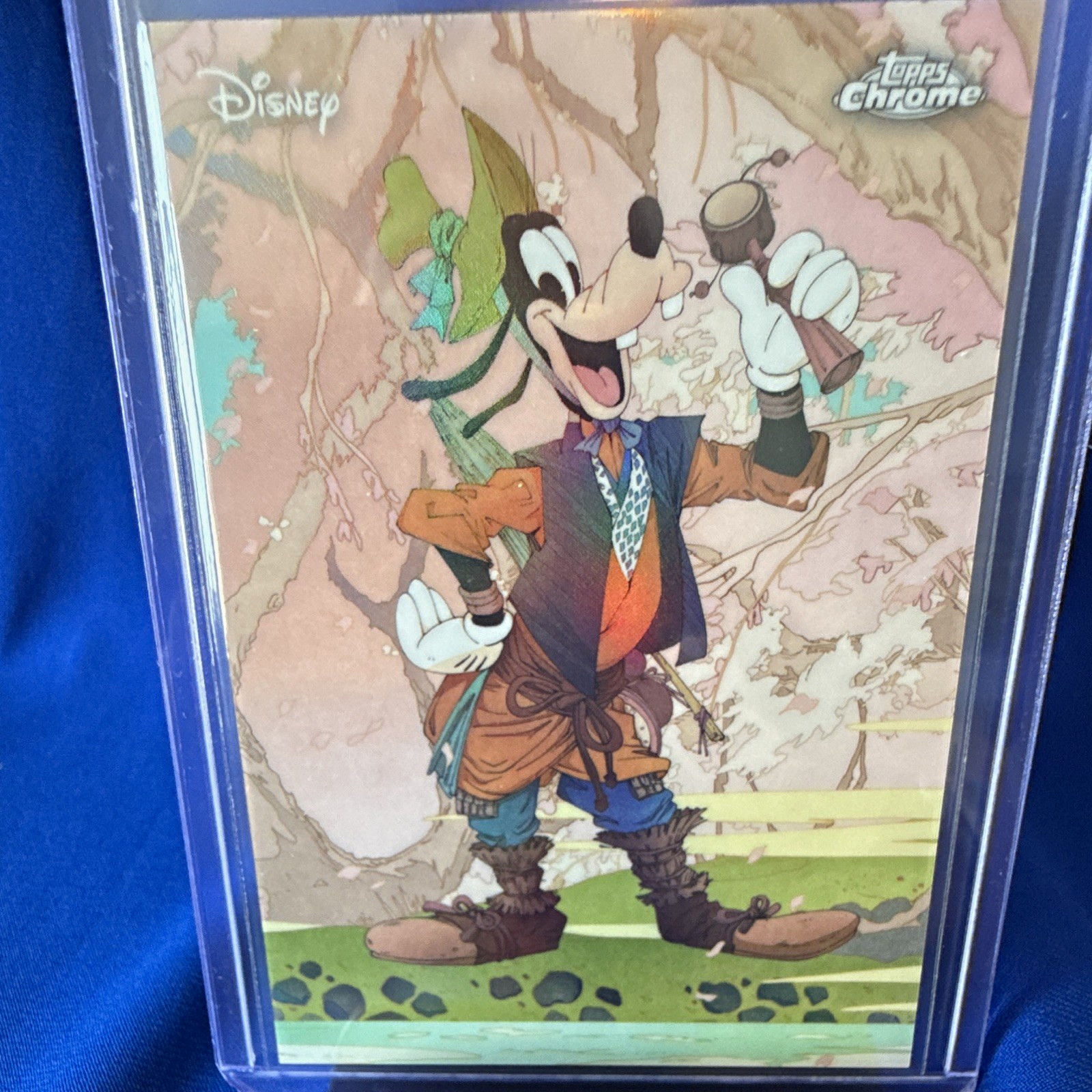 Topps 2026 Topps Disney Chrome Disney Ukiyo-e Goofy Insert Card UK-10 Topps 2026 Topps Disney Chrome Disney Ukiyo-e Goofy Insert Card UK-10