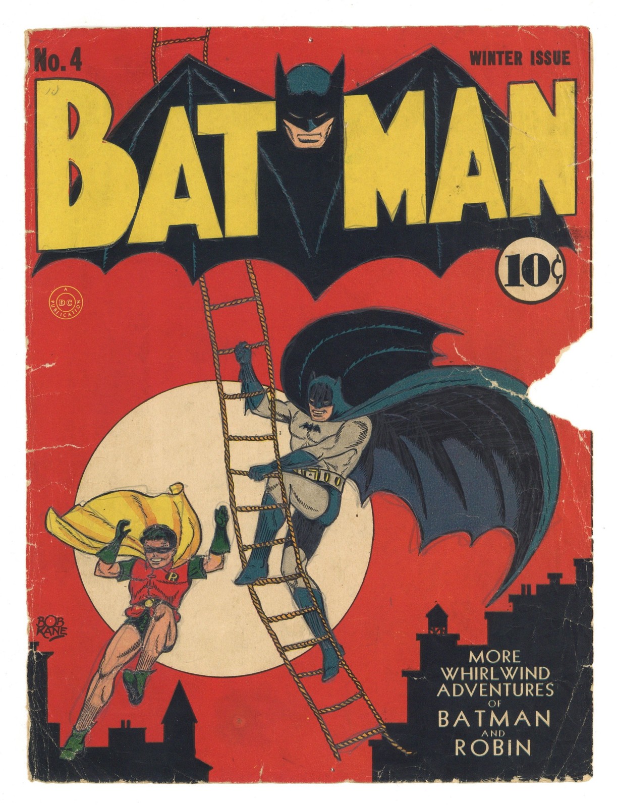 Batman (1940) 4 FRONT COVER ONLY Batman (1940) 4 FRONT COVER ONLY