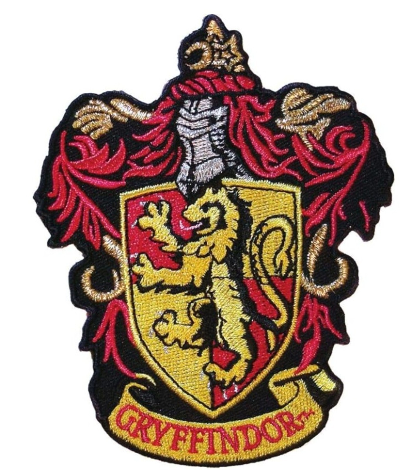 Ata-Boy Harry Potter Gryffindor Crest 3" Full Color Embroidery Iron-On Patch Ata-Boy Harry Potter Gryffindor Crest 3" Full Color Embroidery Iron-On Patch