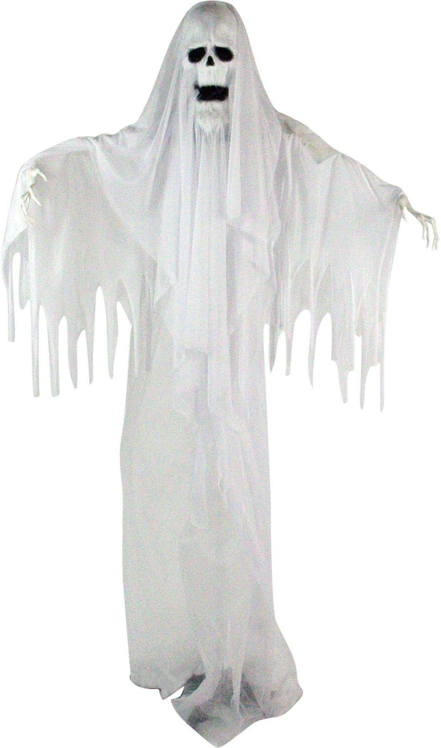 6.0-Ft. Life-Size Talking Ghost Halloween Animatronic
