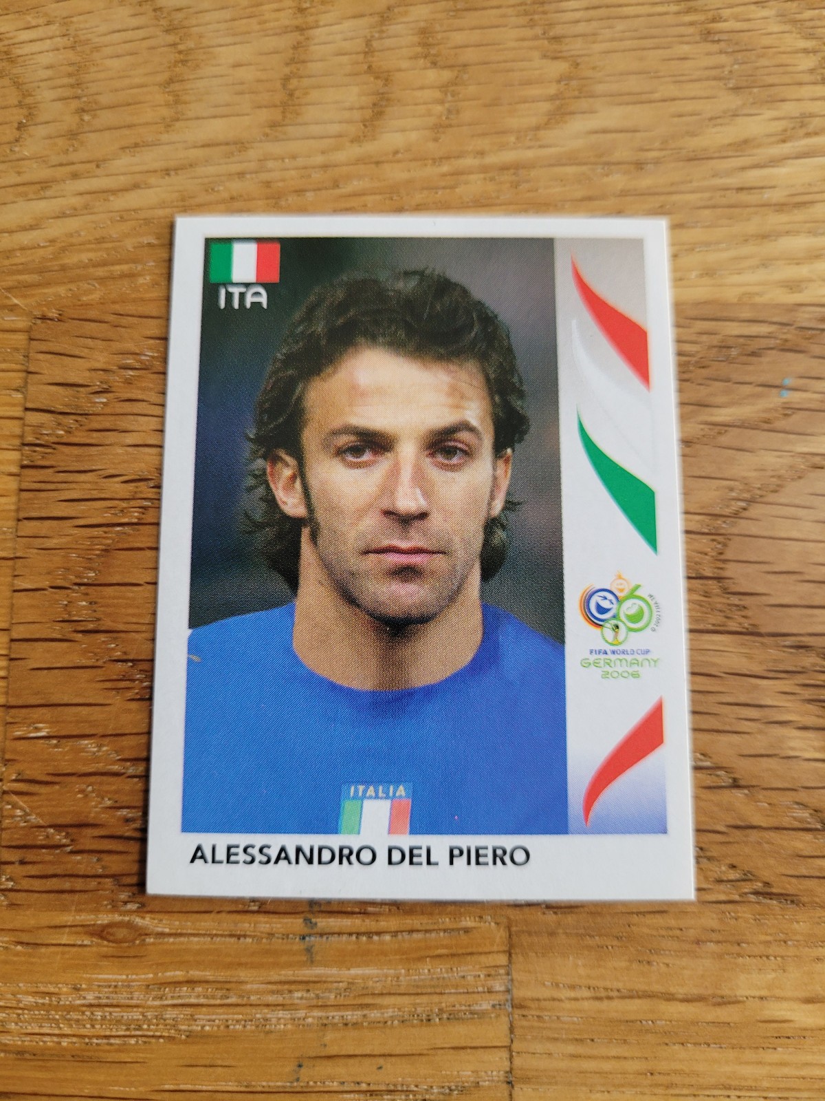 Panini World Cup 2006 Germany Sticker - Alessandro del Piero 335 - Italy