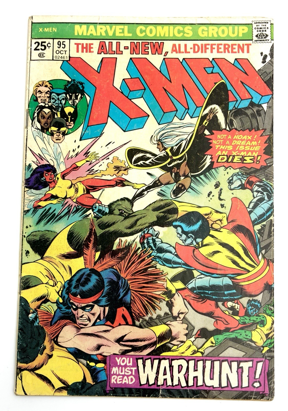 X-MEN #95 1975 5.5 F- ๐ Death Thunderbird John Proudstar X-MEN #95 1975 5.5 F- ๐ Death Thunderbird John Proudstar