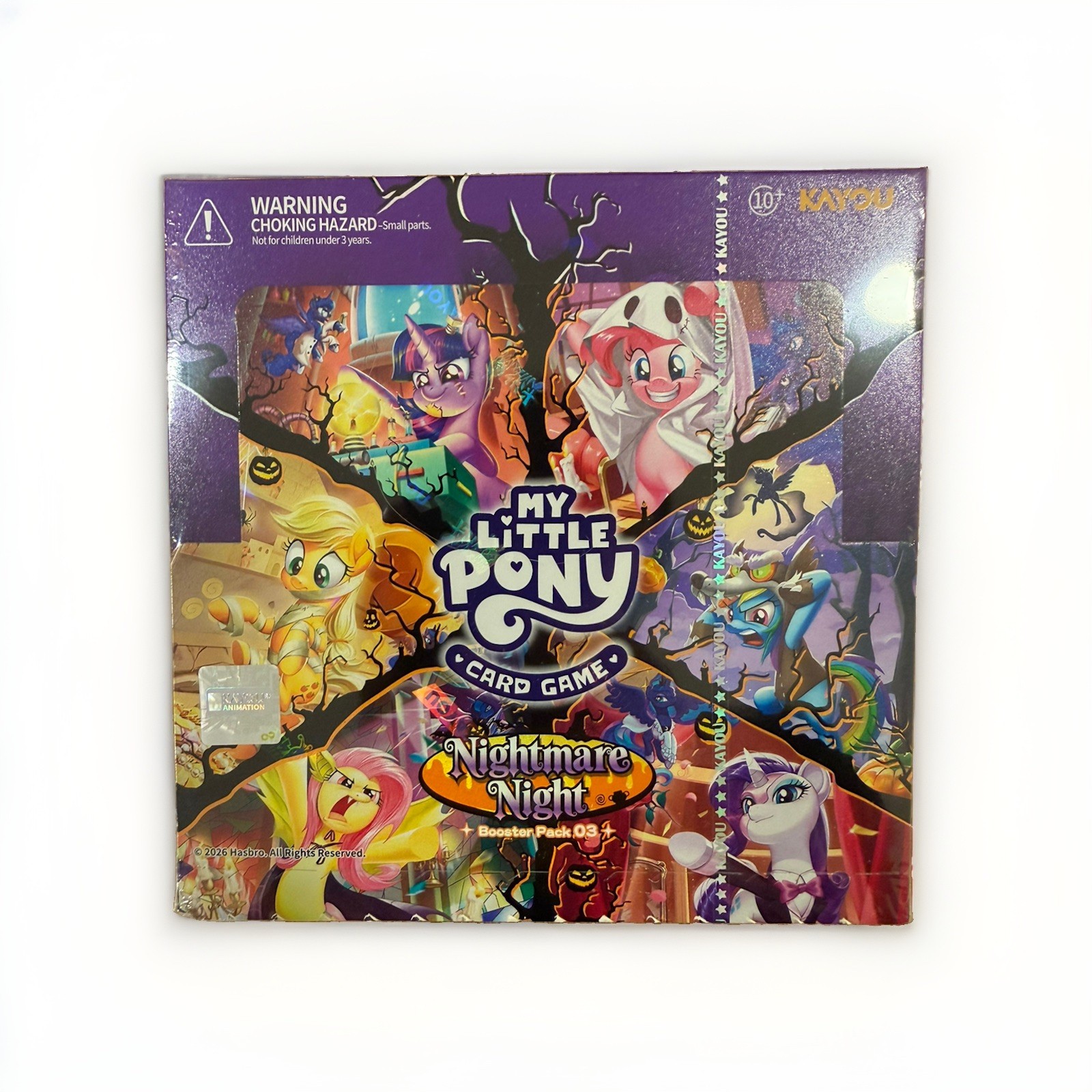 English Kayou My Little Pony: Nightmare Night - TCG Booster Box - New English Kayou My Little Pony: Nightmare Night - TCG Booster Box - New
