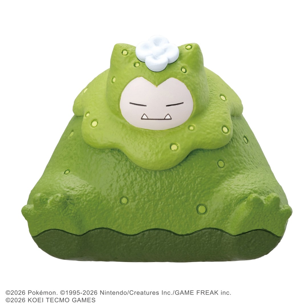 Takara Tomy Pokemon Pokopia Moncolle Mosslax Snorlax Figure 4904810058595 Takara Tomy Pokemon Pokopia Moncolle Mosslax Snorlax Figure 4904810058595