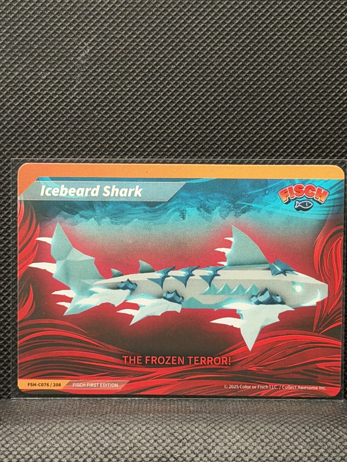 2025 Fisch Series 1 - 1st Edition Icebeard Shark #FSH-C076 Common 2025 Fisch Series 1 - 1st Edition Icebeard Shark #FSH-C076 Common